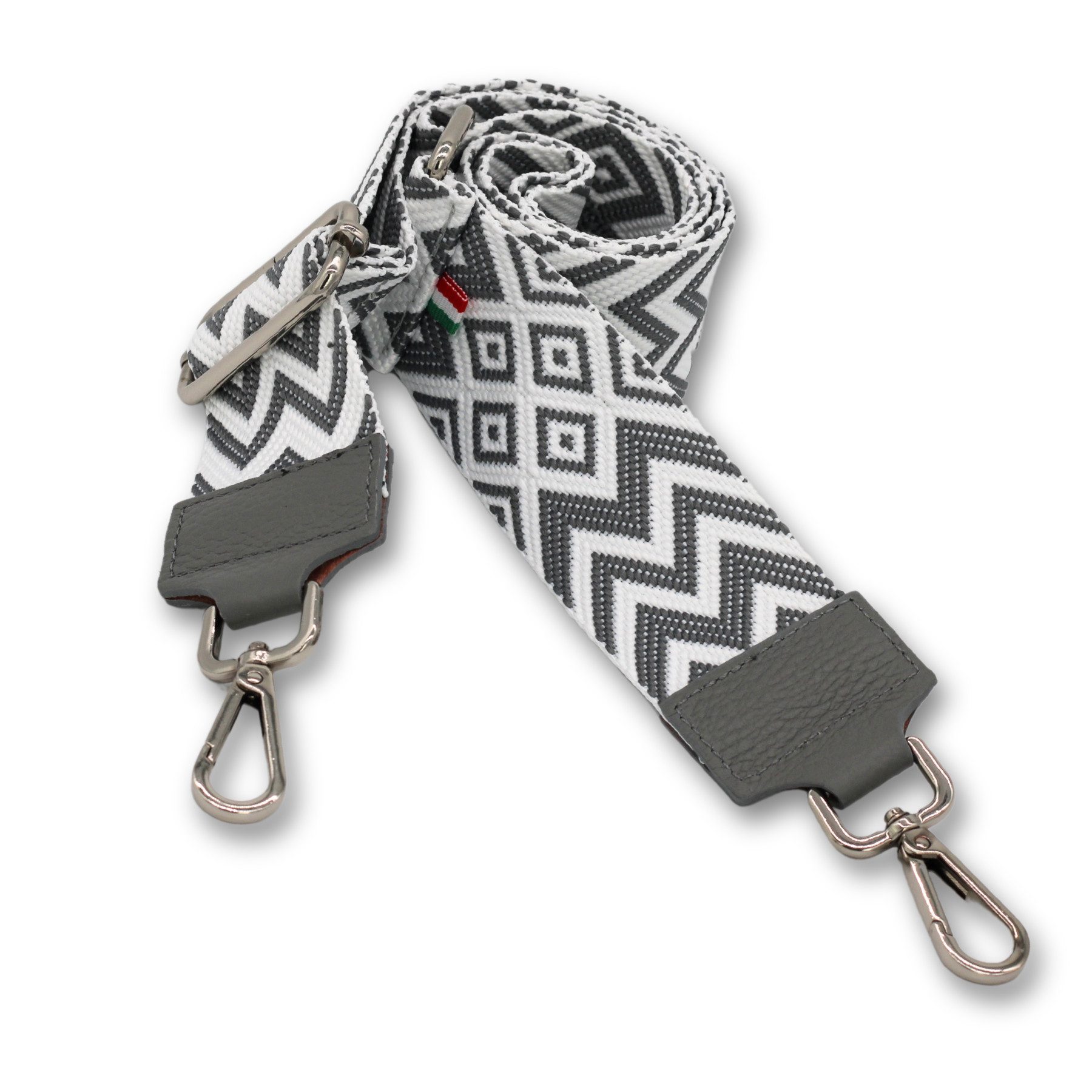 BRISE TASCHE Schulterriemen Taschengurt für Damen & Herren, 5cm Breiter Verstellbarer Schultergurt Verstellbar 80cm-130cm, hergestellt in Italien