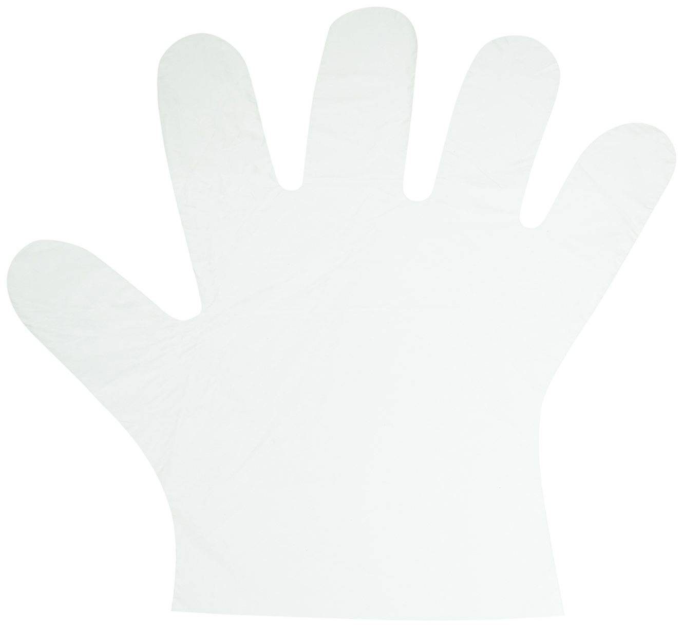 10um - HDPE PU-Handschuhe 10000 Einweg-Kunststoffhandschuhe Stück HeroTouch dicke