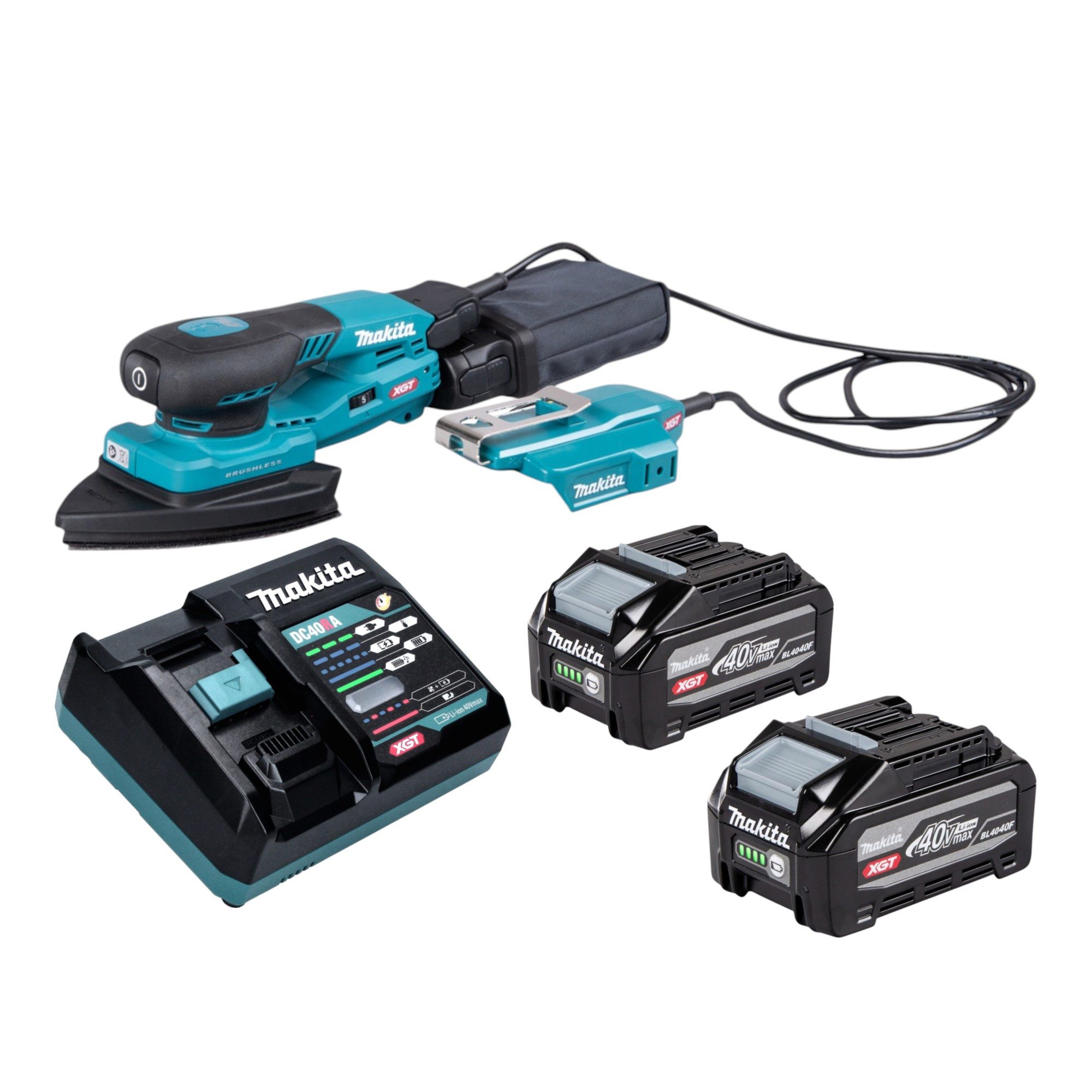 Makita Deltaschleifer BO 006 CGU201 Akku 40 V max. 100 x 150 mm 3,0 mm Hub Brushless