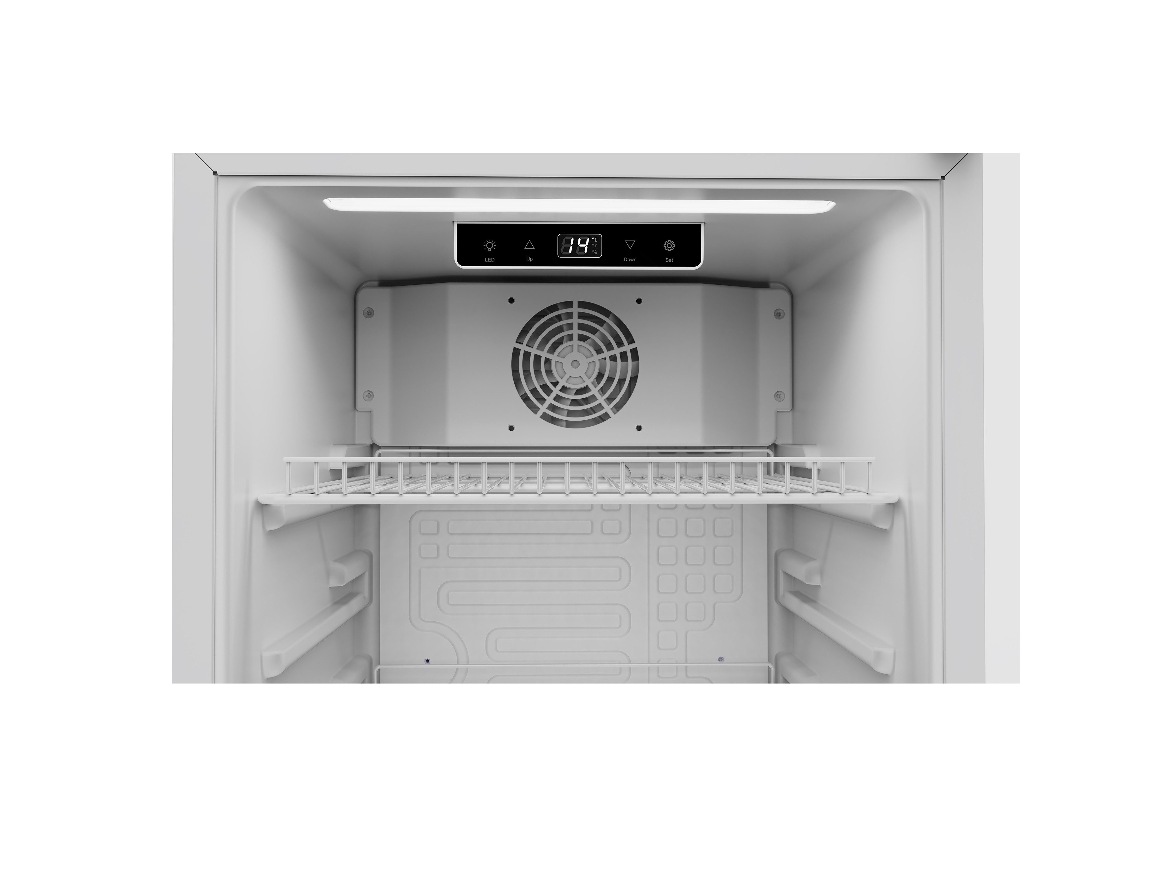 YUNA Getränkekühlschrank Cool-View GKS90, 83 cm hoch, 44.50 cm breit