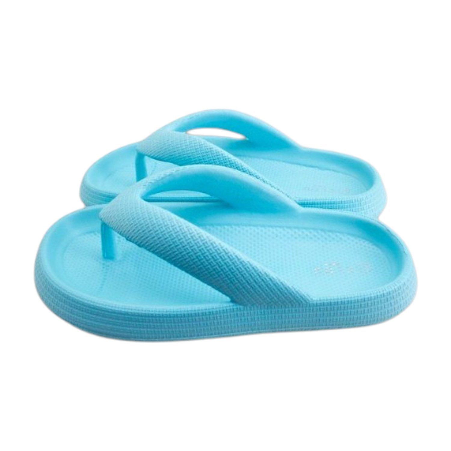 Damen Badeschuhe » Basic Sandalen » leichte Badelatschen Badeschuh