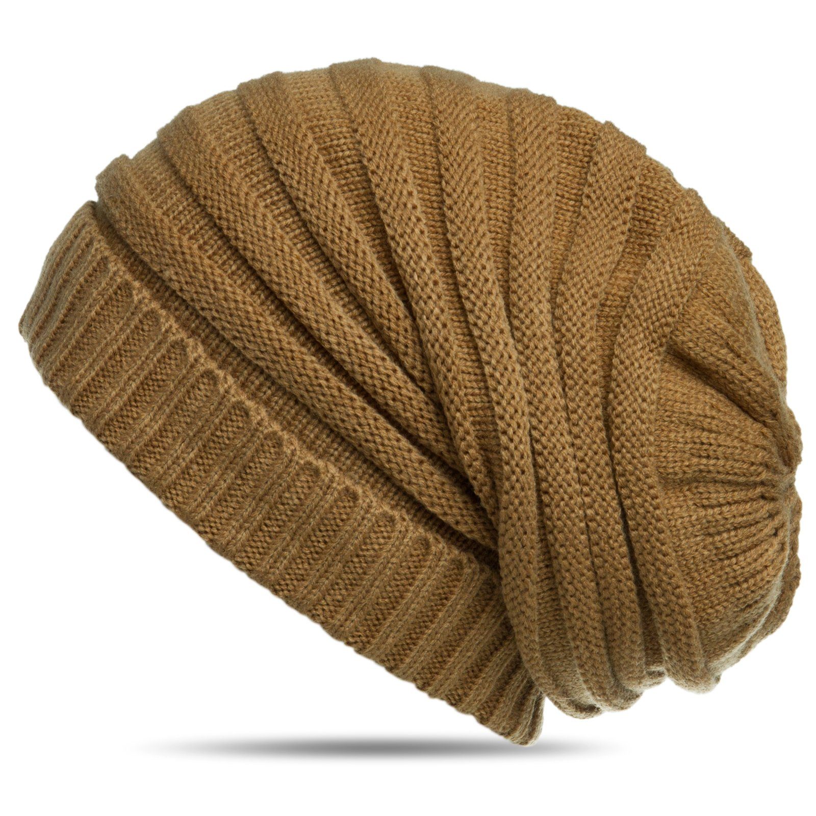 Caspar Beanie MU081 Unisex Winter Strick Mütze