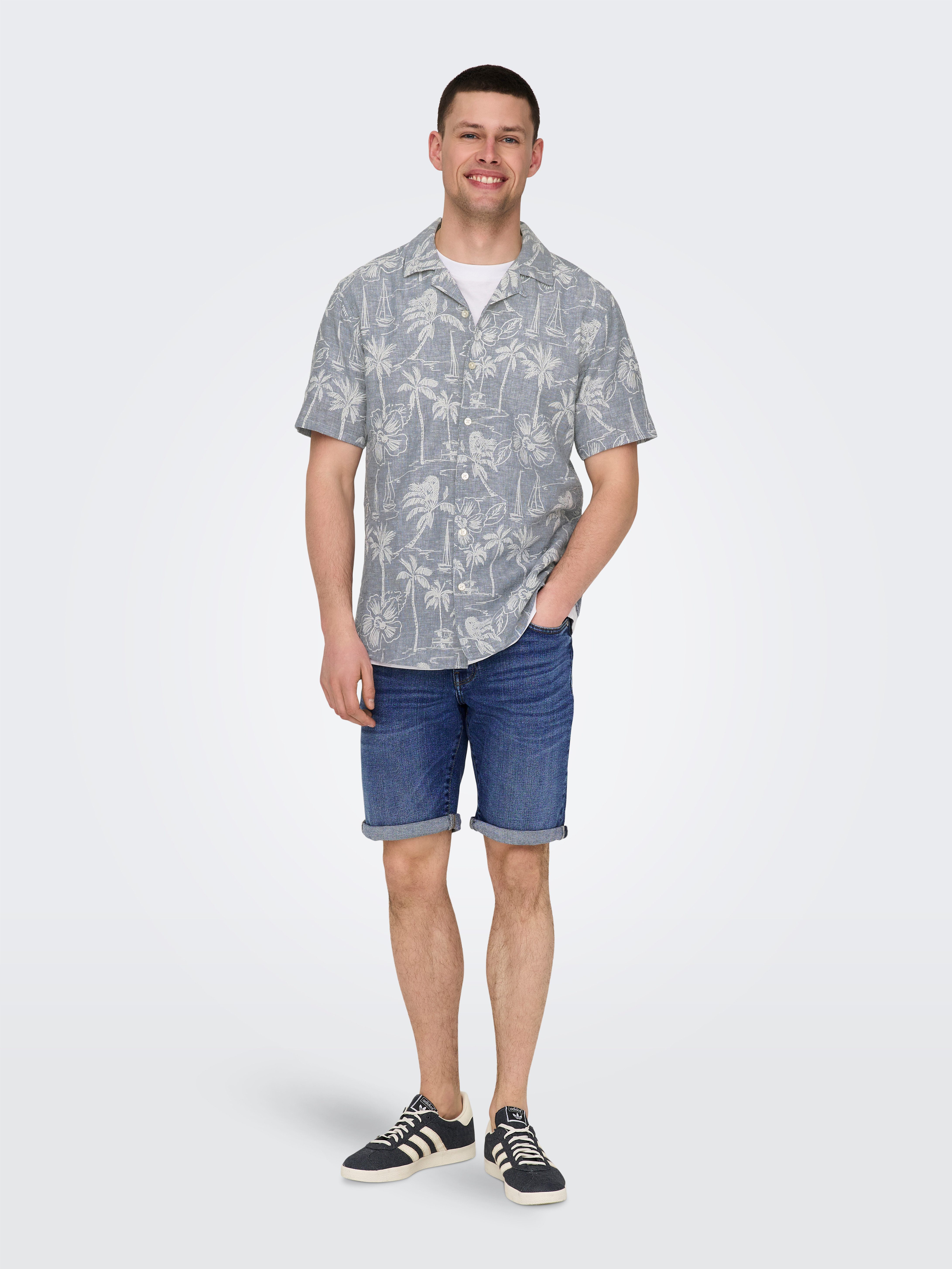 ONLY & SONS Shorts ONSPLY MBD 8772 TAI DNM SHORTS NOOS