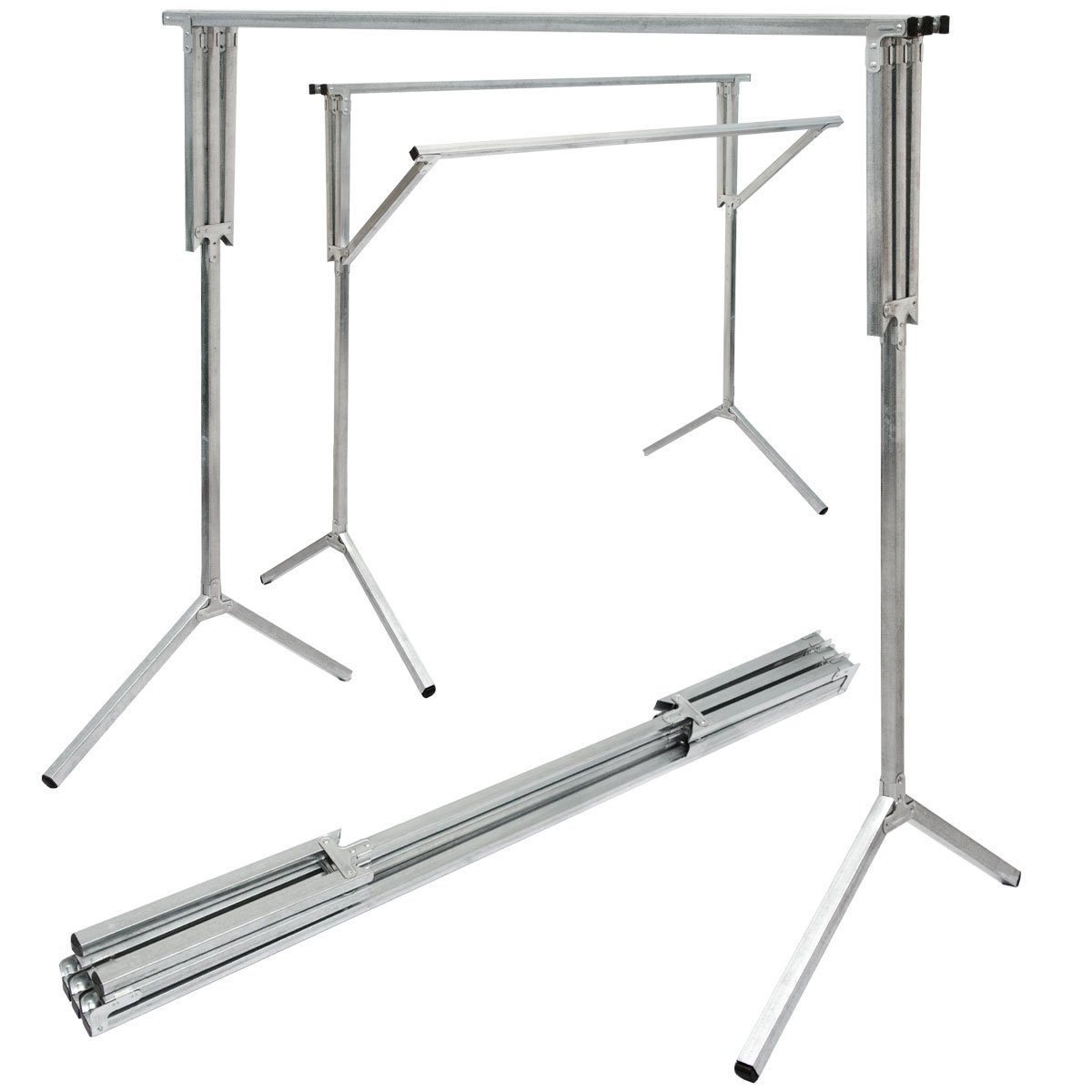 eyepower Kleiderständer Klappbar - 150cm Metallständer Faltbar - Garderoben günstig online kaufen