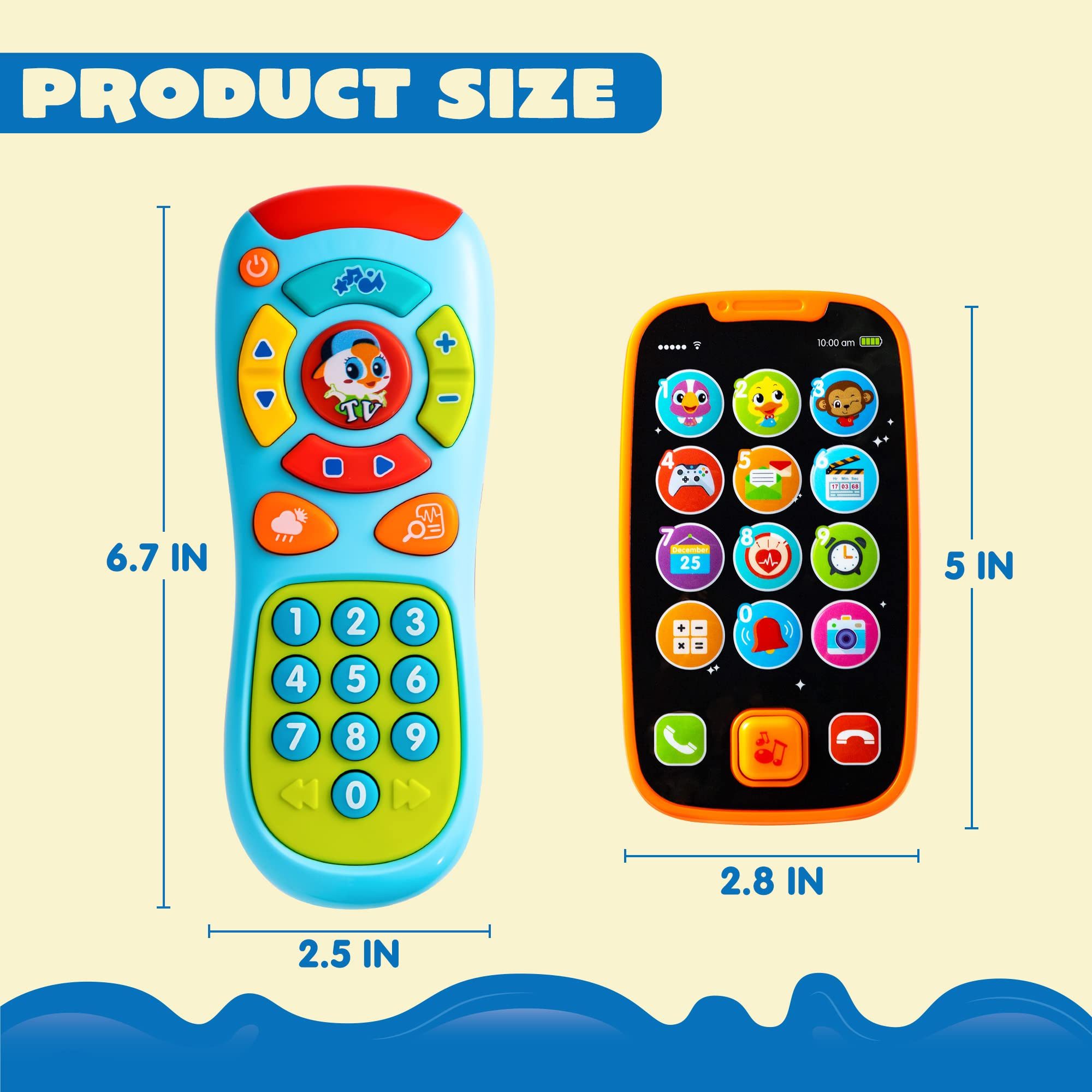 JOYIN Spieltelefon Tierchen Lernhandy, Musikalisches Babyspielzeug günstig online kaufen
