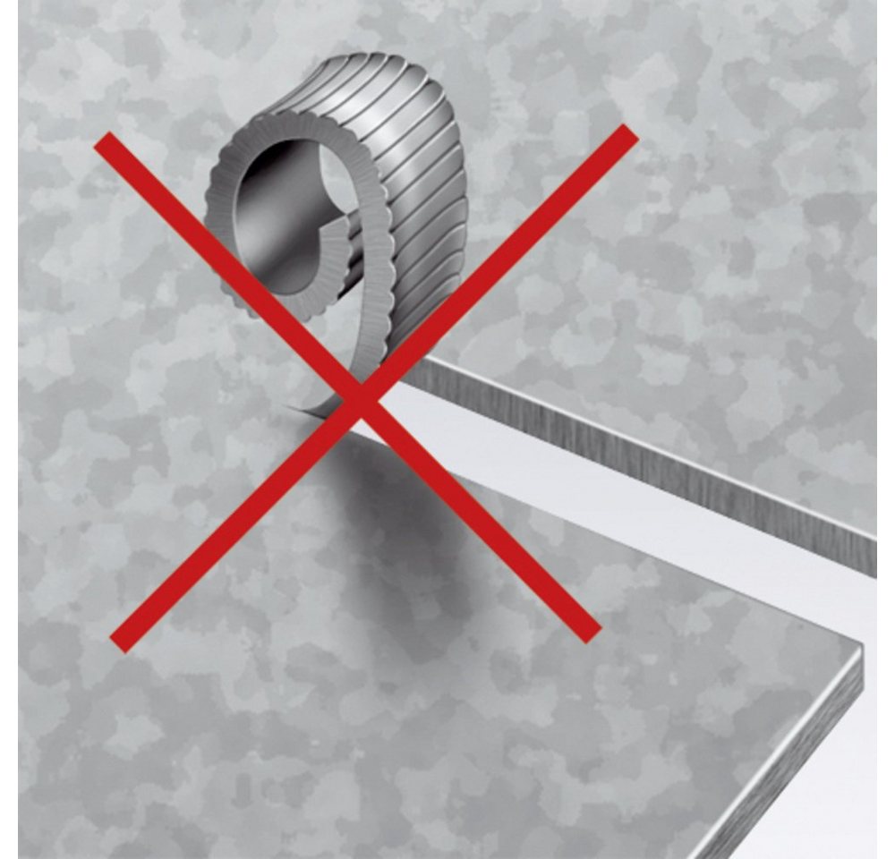 Thumbnail - Knipex Trennscheibe Knipex Blechknabber Geeignet für Eisenblech, Kupferblech, Aluminium, K