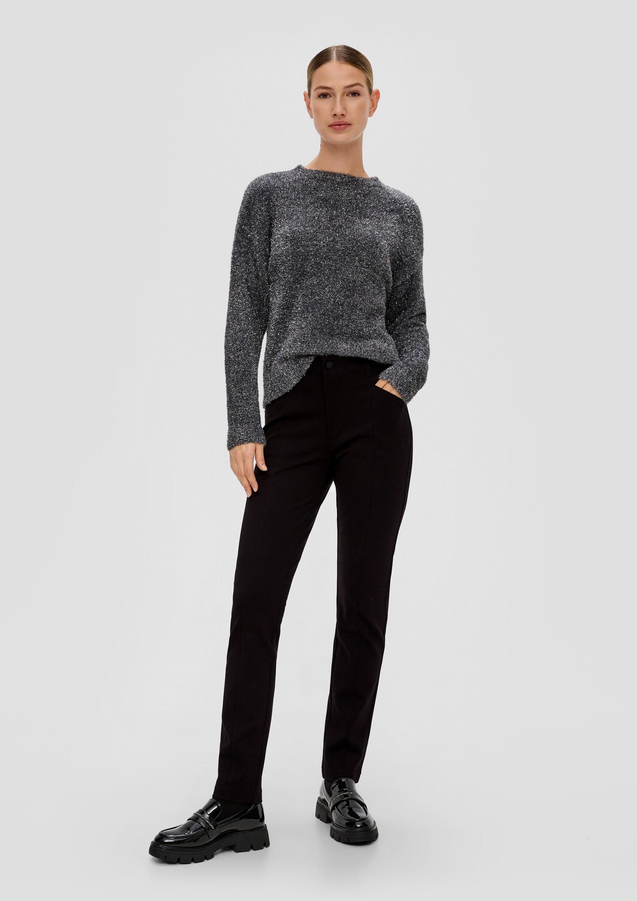 s.Oliver Chinos Hose Slim: Hose aus Jersey