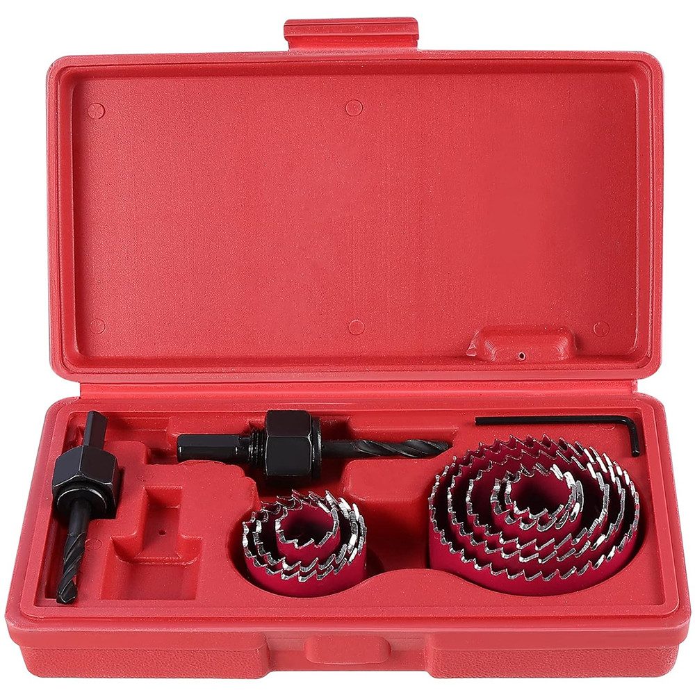 PODOFO Lochsäge Holzbohrer Holzbearbeitung Lochsägen-Set 8tlg, 8-tlg. günstig online kaufen