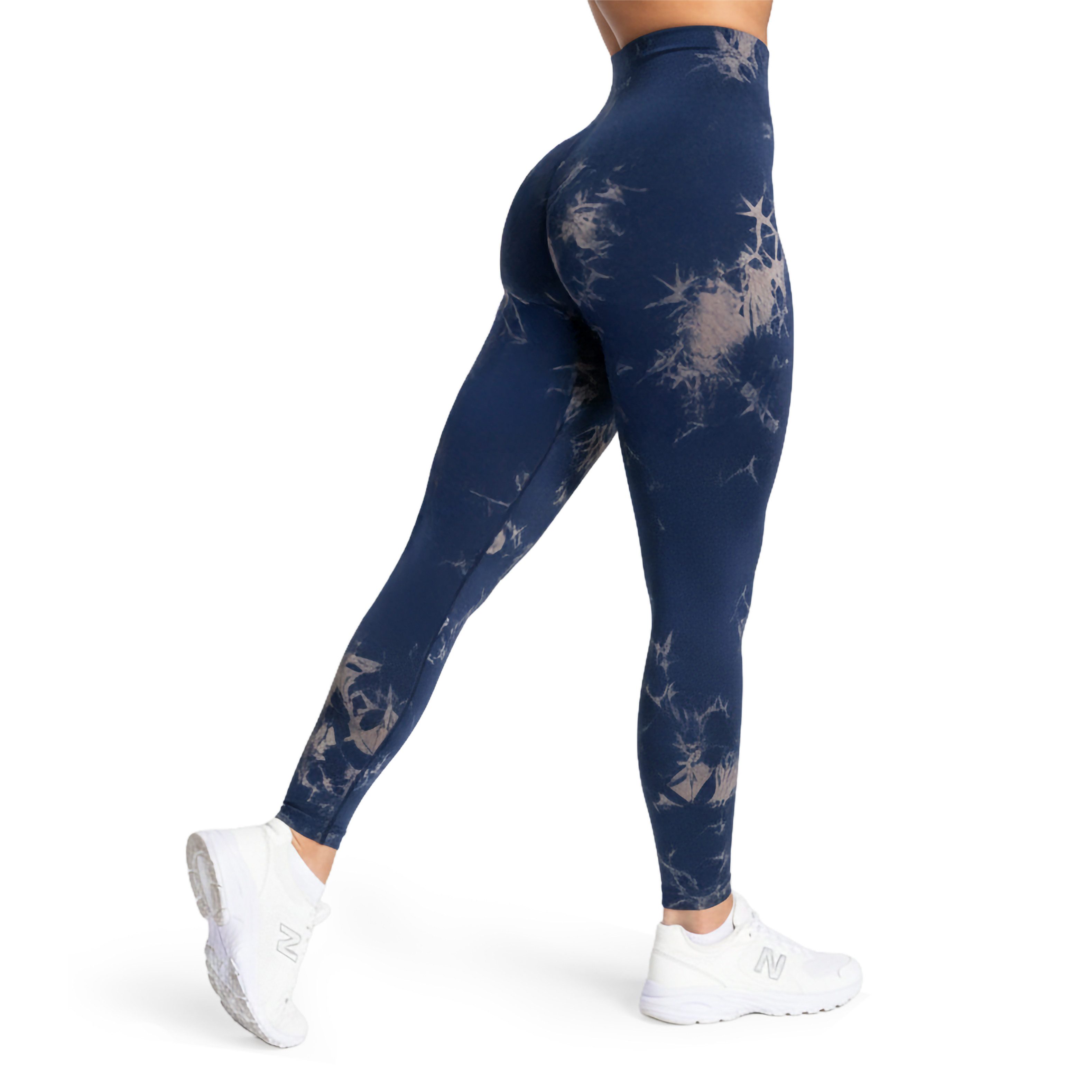 Smilodox Leggings Becci, Seamless High Waist Scrunch Sporthose, Batik-Effek günstig online kaufen