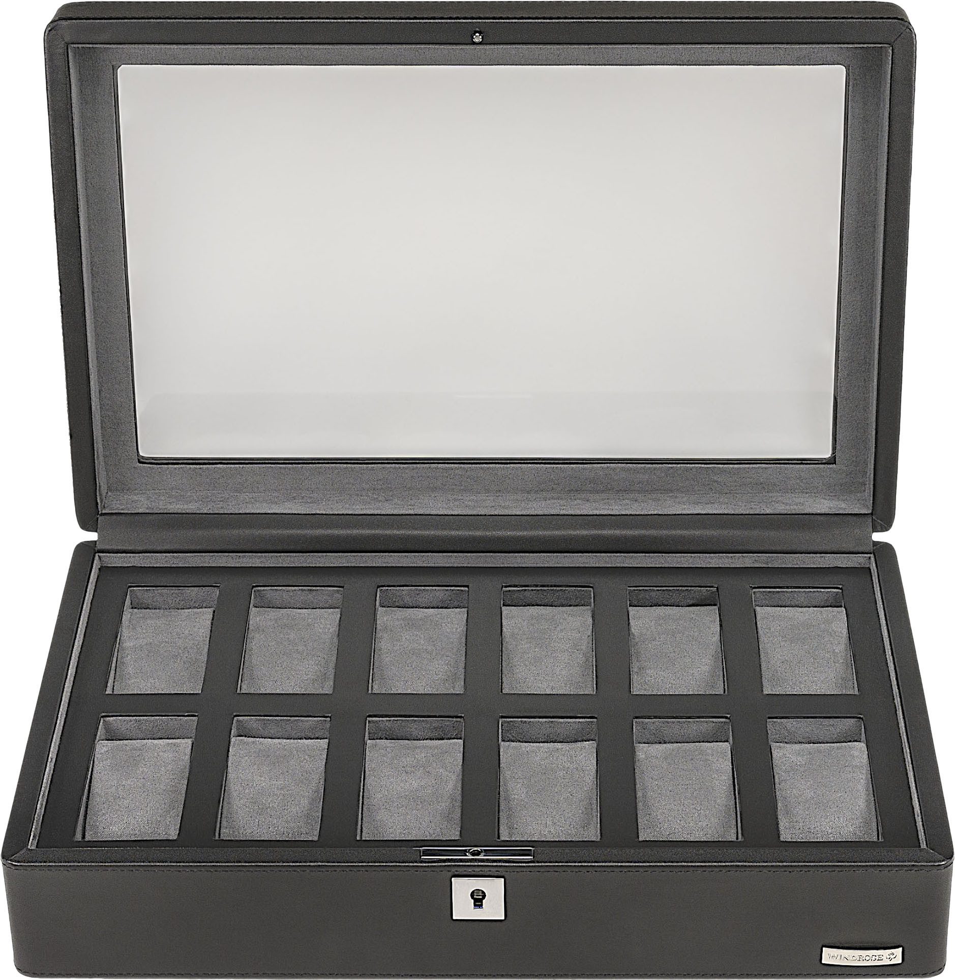 WINDROSE Uhrenbox Tempora, 804022.08, Aufbewahrung, Uhrenkasten, Ø max.40mm, Armbanduhr, Geschenkidee