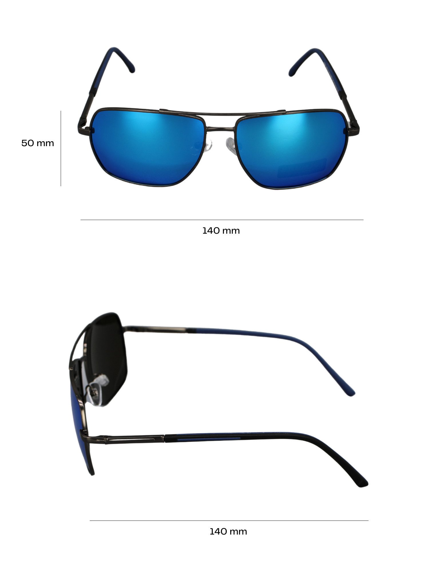 ANTALUX Sonnenbrille Polarisierte Sonnenbrille Herren/Damen, UV 400 Sonnenbrille mit Etui Polarisiert, UV 400