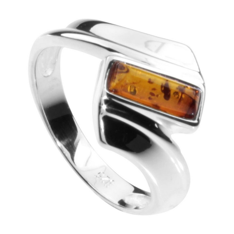 Karo Rind OSTSEE-SCHMUCK Fingerring Ostsee-Schmuck Ring Karo Ring Karo (1-tlg)