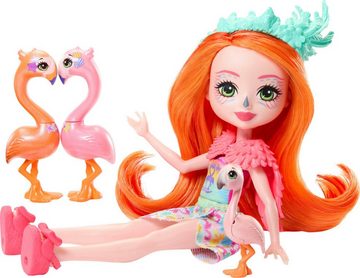 Enchantimals Minipuppe Sunshine Beach, Florinda Flamingo Familie