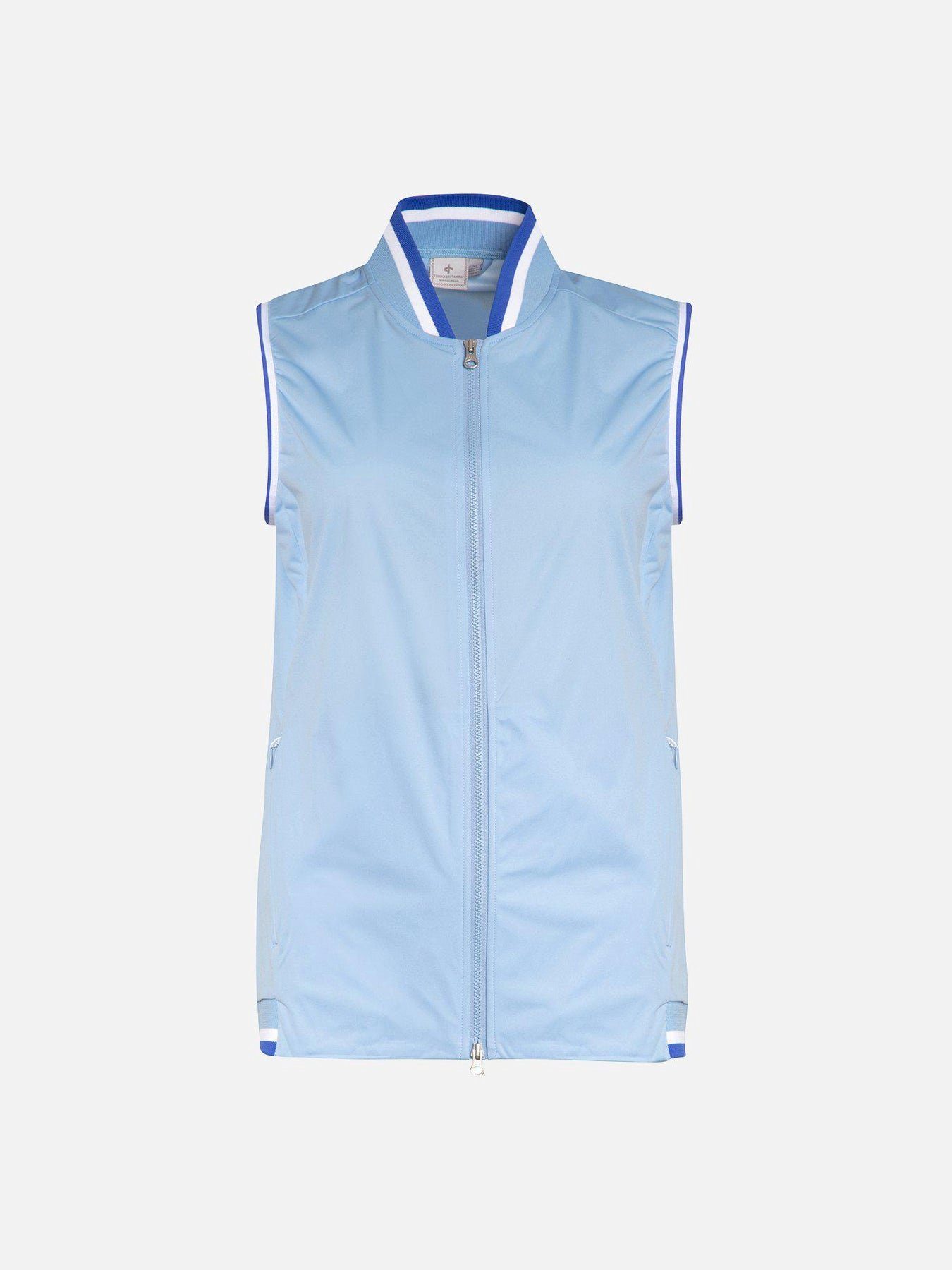 W 2 Vest Air Reißverschluss Sportswear I Damen Storm Vordertaschen Cross Golfweste Sportswear Cross Weste Blue