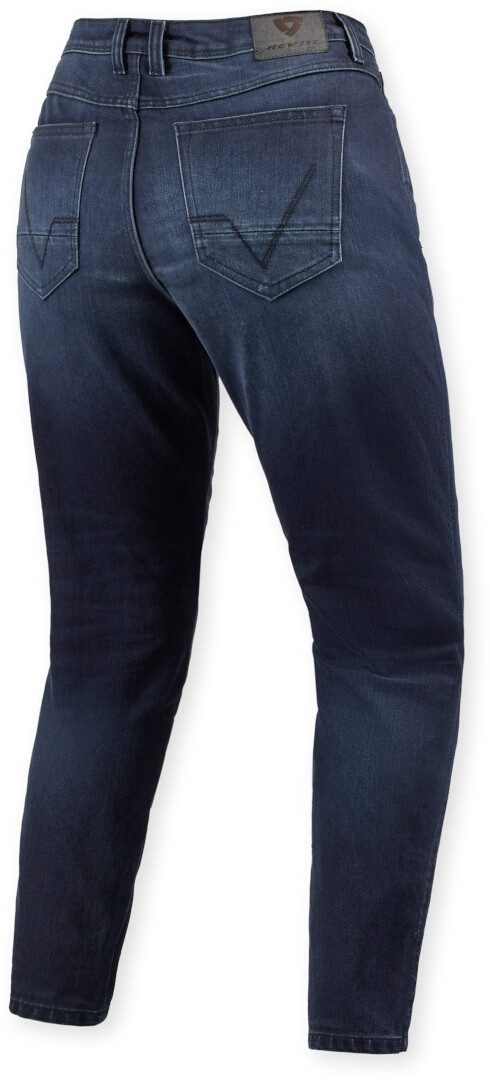 Revit Motorradhose Harper Tapered Damen Motorrad Jeans Knieprotektoren enthalten