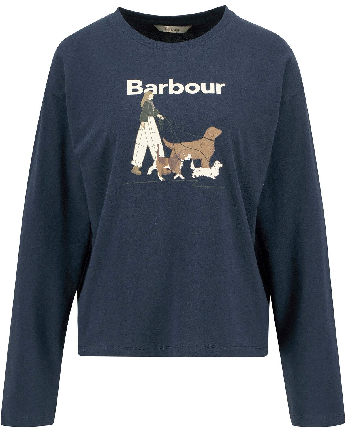 Barbour Langarmshirt Langarm-Shirt Woodhouse günstig online kaufen