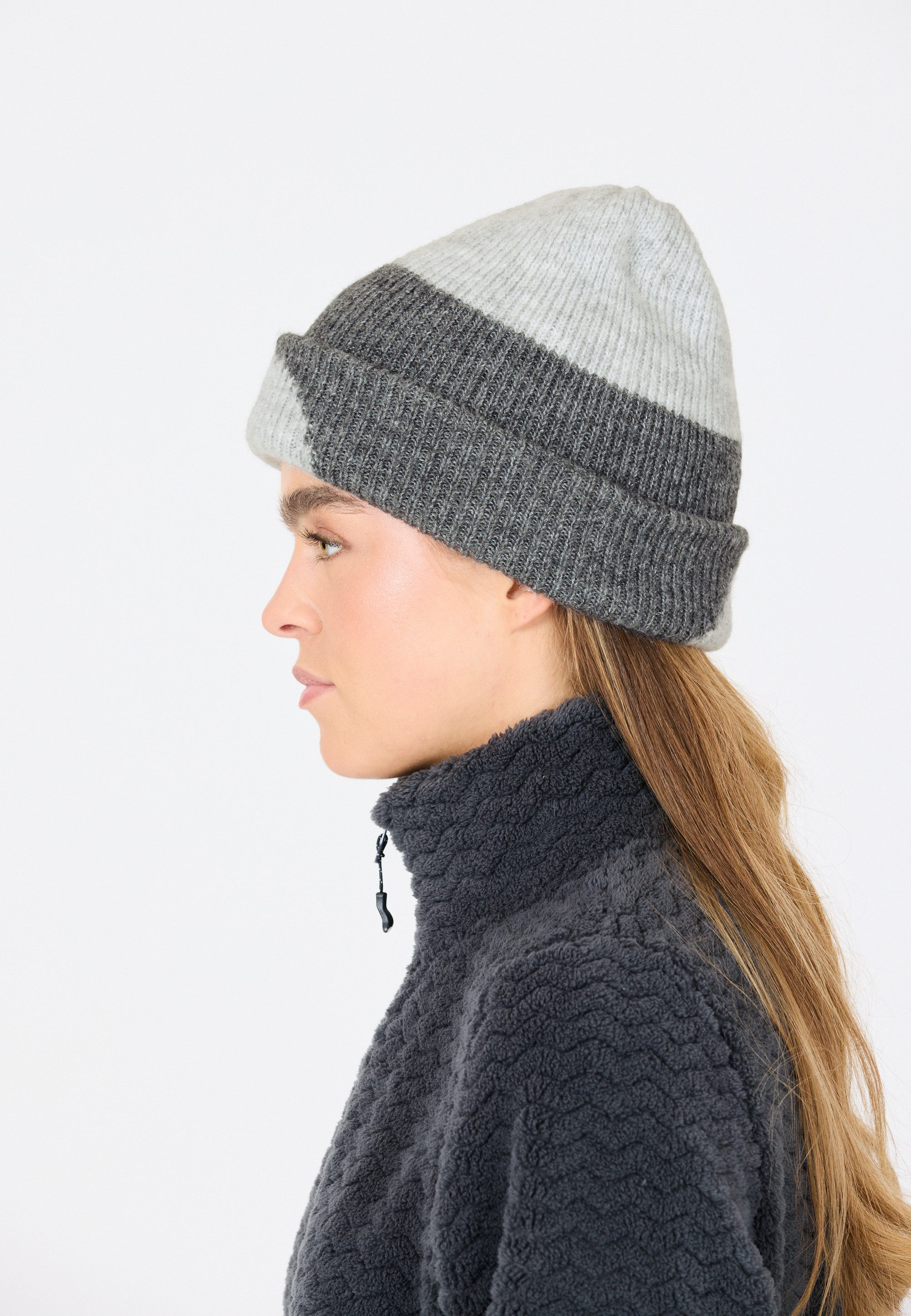WHISTLER Skimütze Luno Unisex Beanie Light Grey Melange