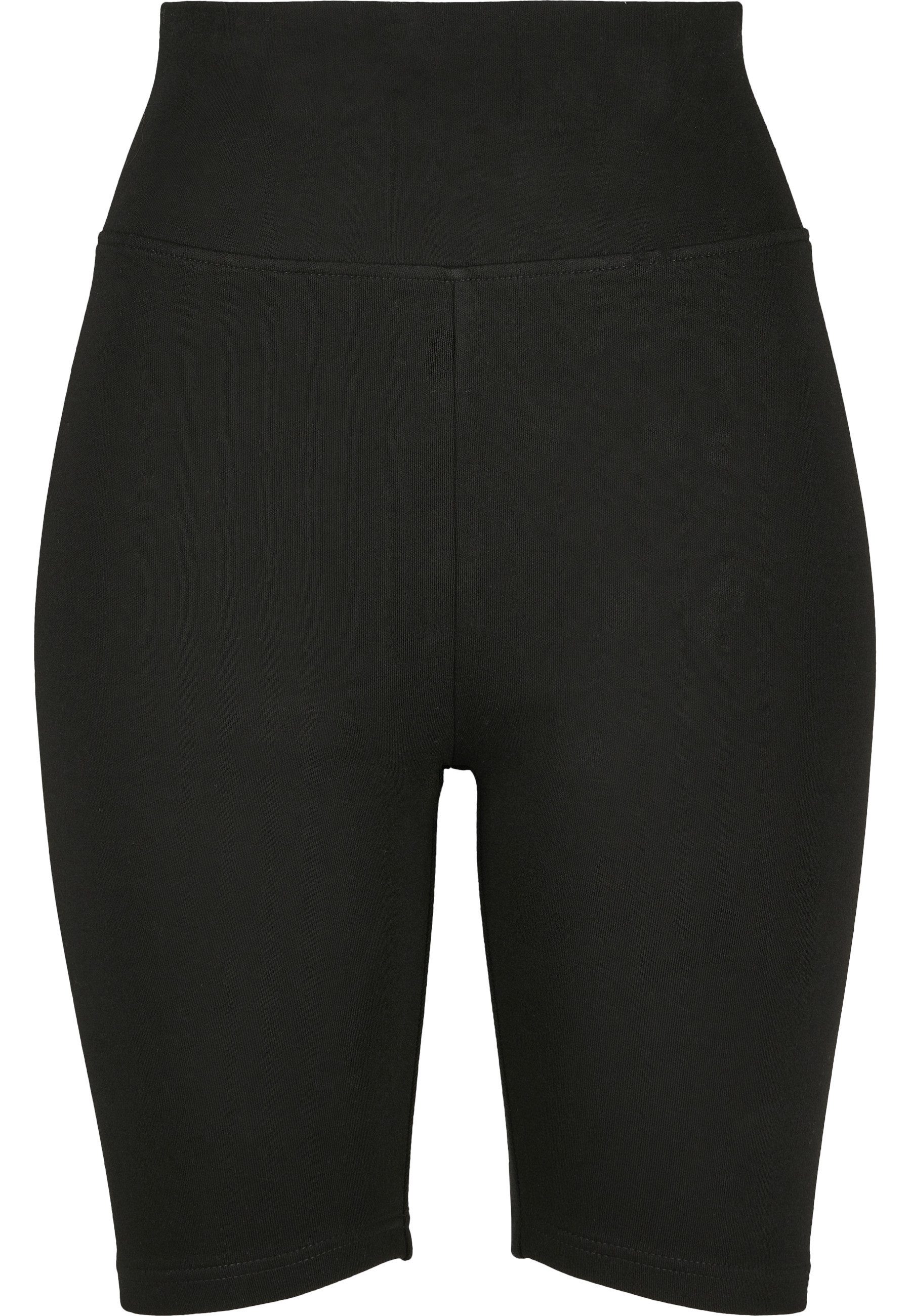 Stoffhose Urban Classics Damen Ladies High Waist Cycle Shorts