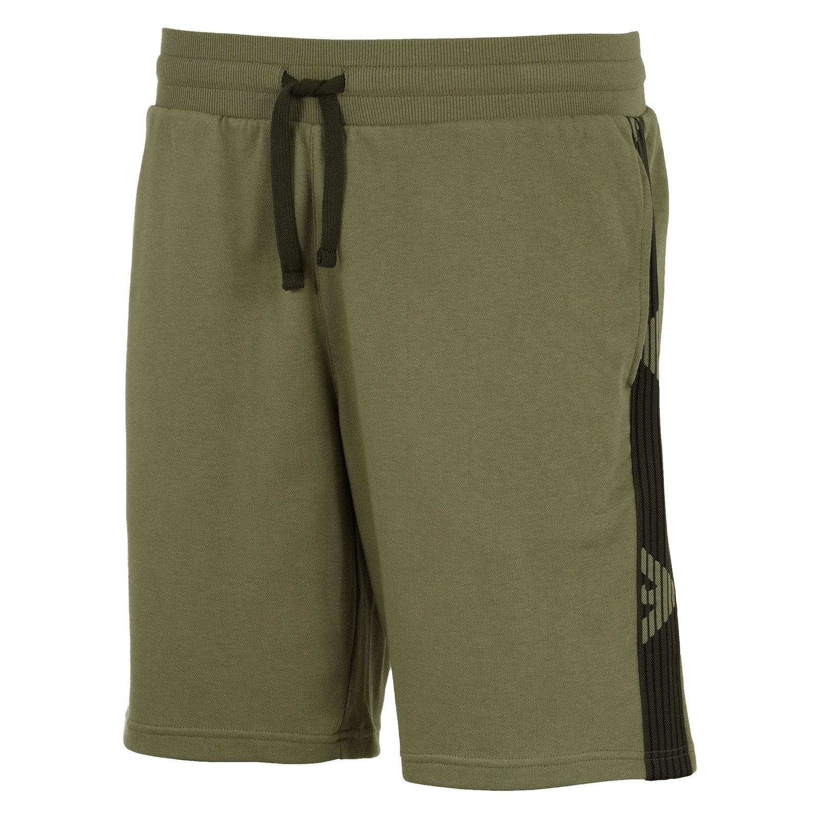 Emporio Armani Bermudas Bermuda Loungewear mit seitlichen Logostreifen günstig online kaufen