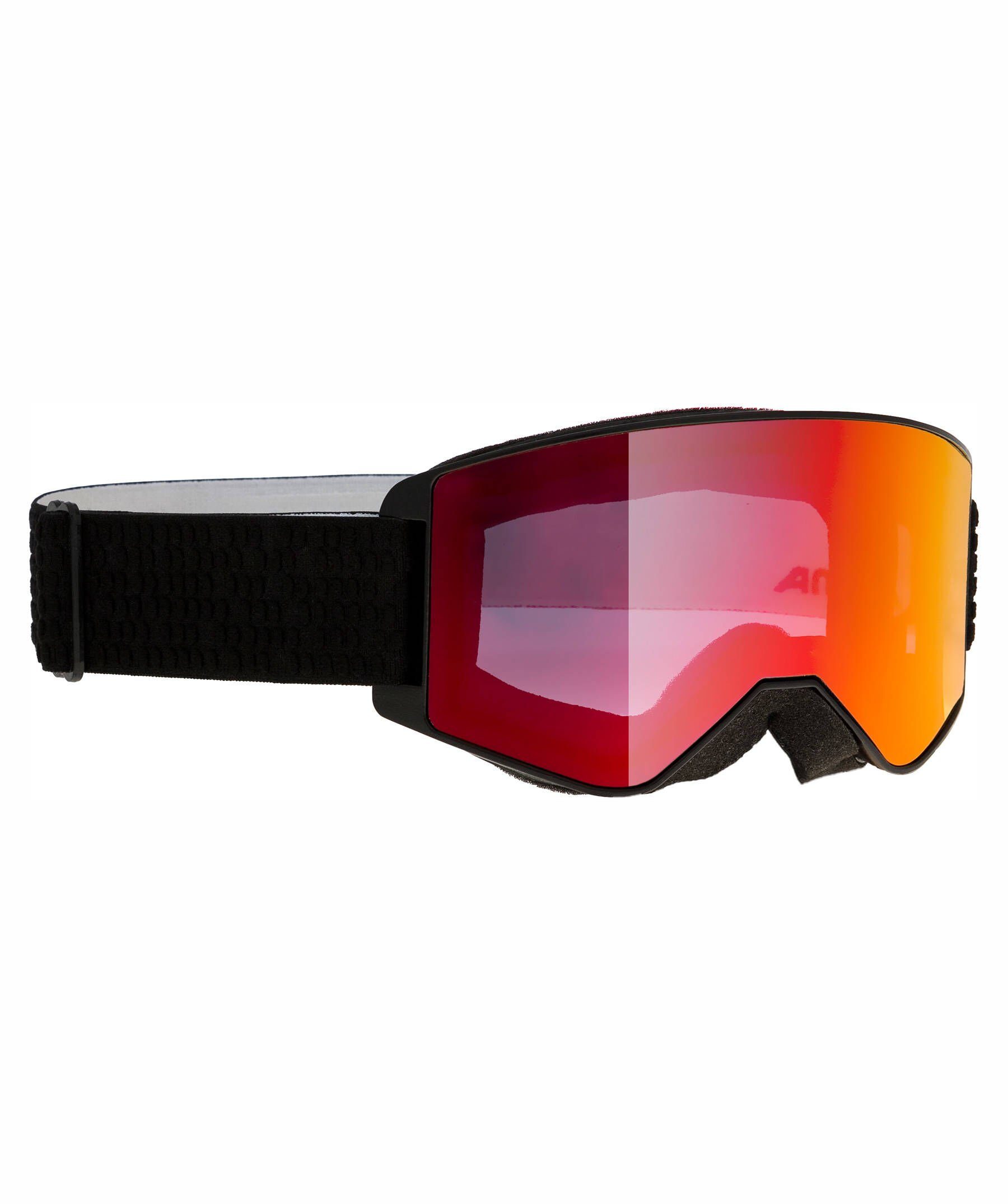 Sports schwarz/orange Skibrille Skibrille "Narkoja" (704) Alpina