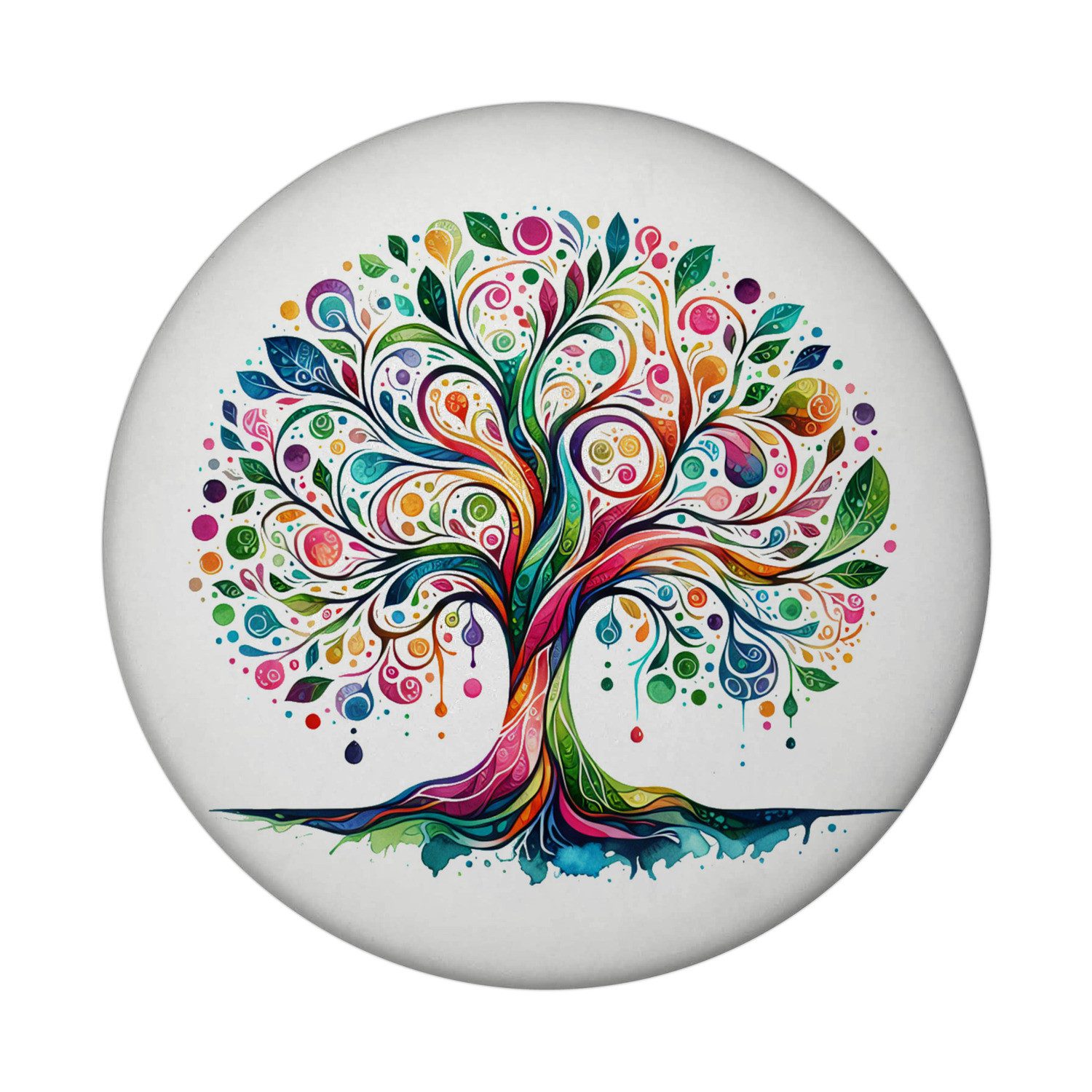 speecheese Magnet Lebensbaum Magnet rund