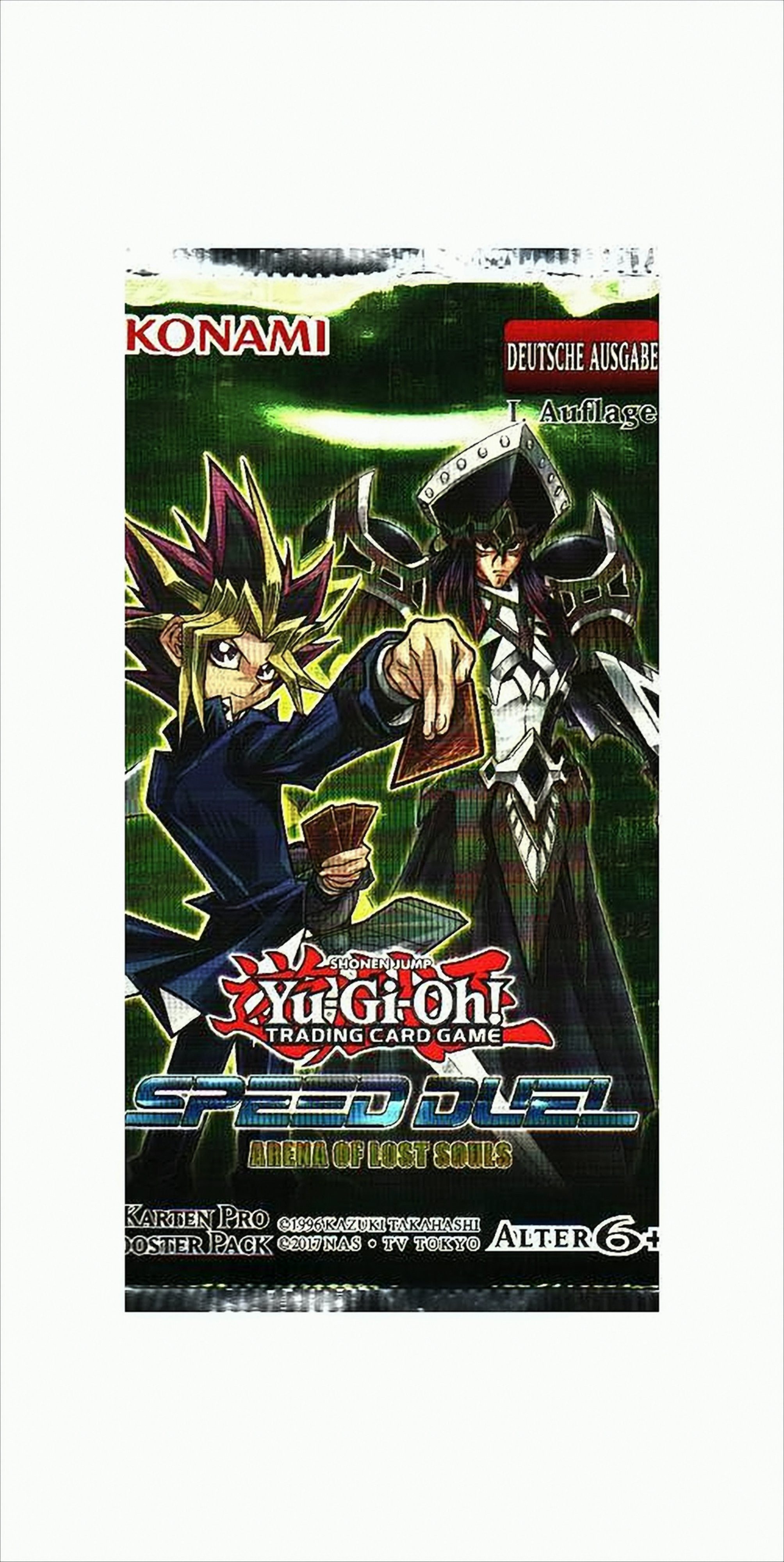 Konami Sammelkarte Yu-Gi-Oh! Arena of Lost Souls Booster mit 4 Karten