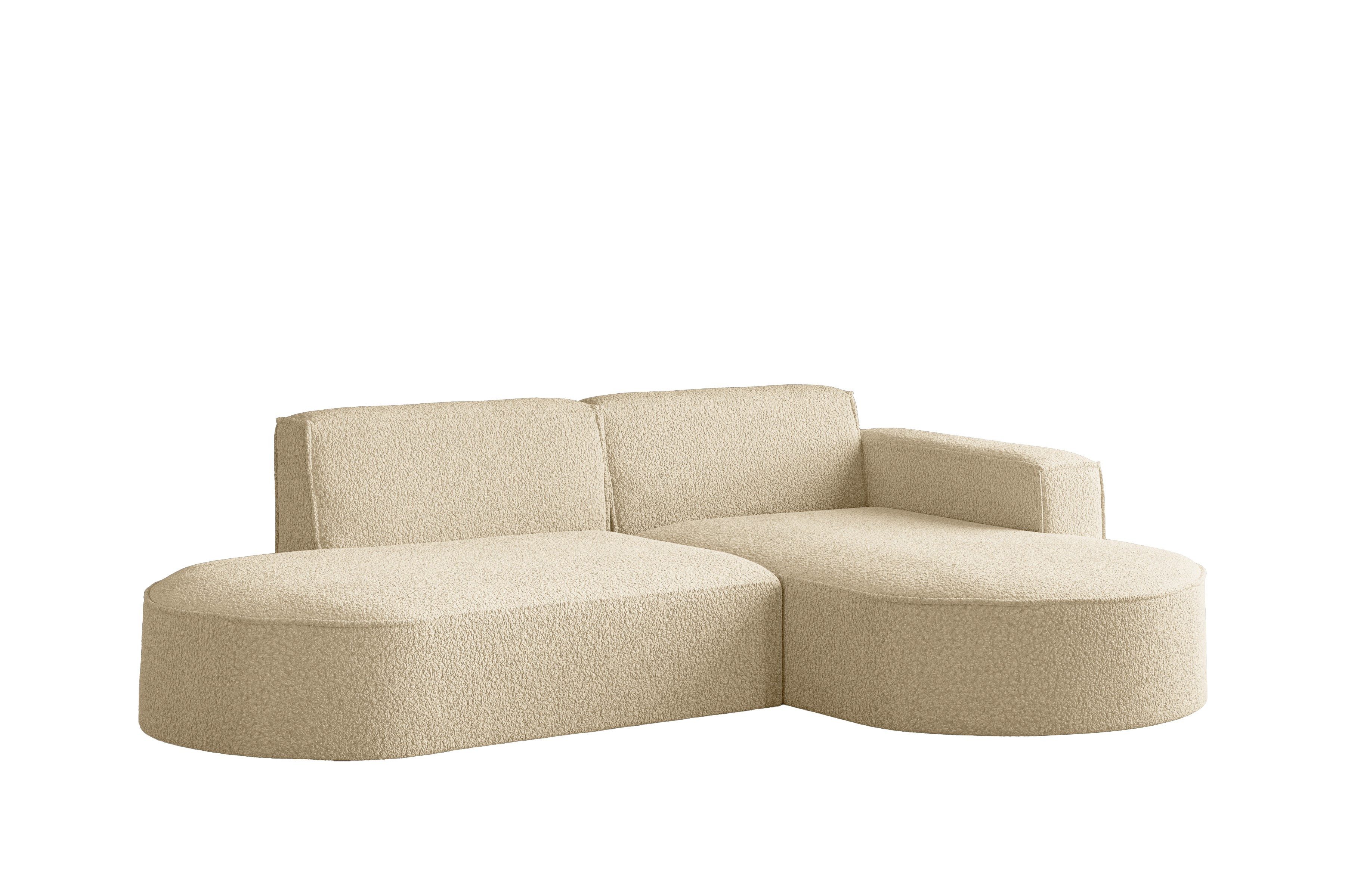 Kaiser Möbel Ecksofa Designer MODENA STUDIO L stoff Cord, Verita,Boucle, Ec günstig online kaufen