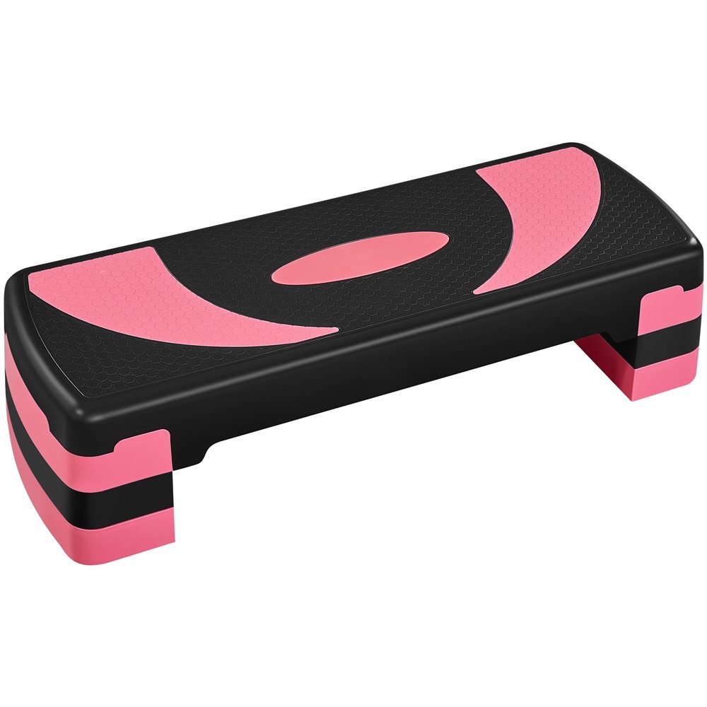 Stepper Höhenverstellbar Steppbrett mit 3 Stufen 10,5 cm/15 cm/20 cm