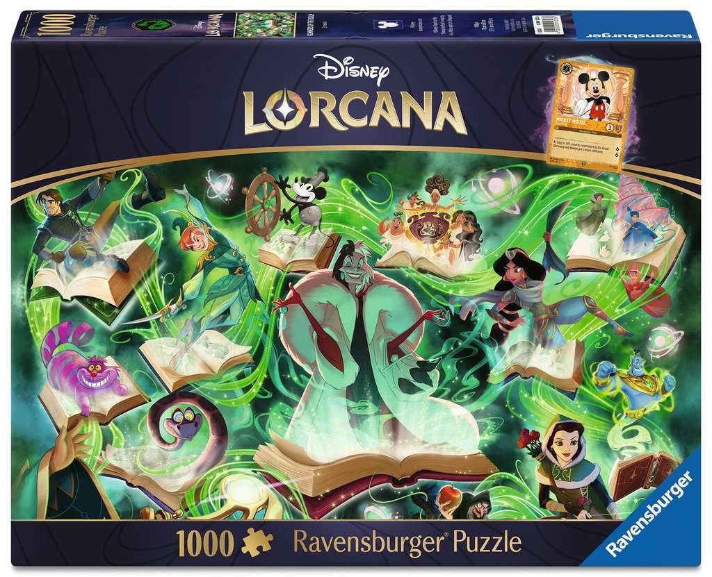 Ravensburger Verlag GmbH Puzzle Ravensburger Puzzle 1000 Teile – Glimmers of the Realm: Emerald, 1000 Puzzleteile