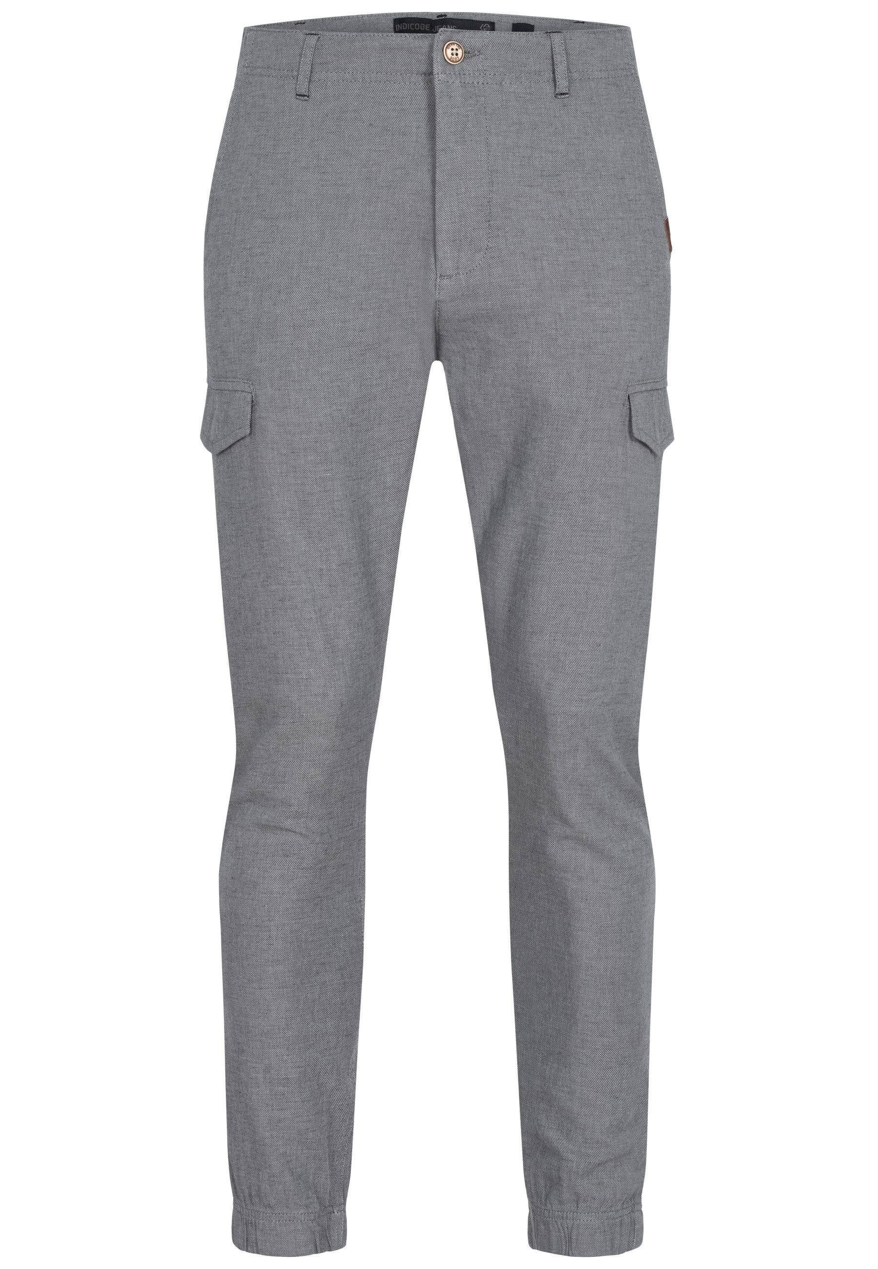 Indicode Leinenhose Booth mit 6 Taschen, günstig online kaufen