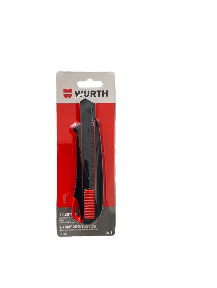 Würth Umluftmodul Würth 2K-Cutter Messer mit Klingenarretierung
