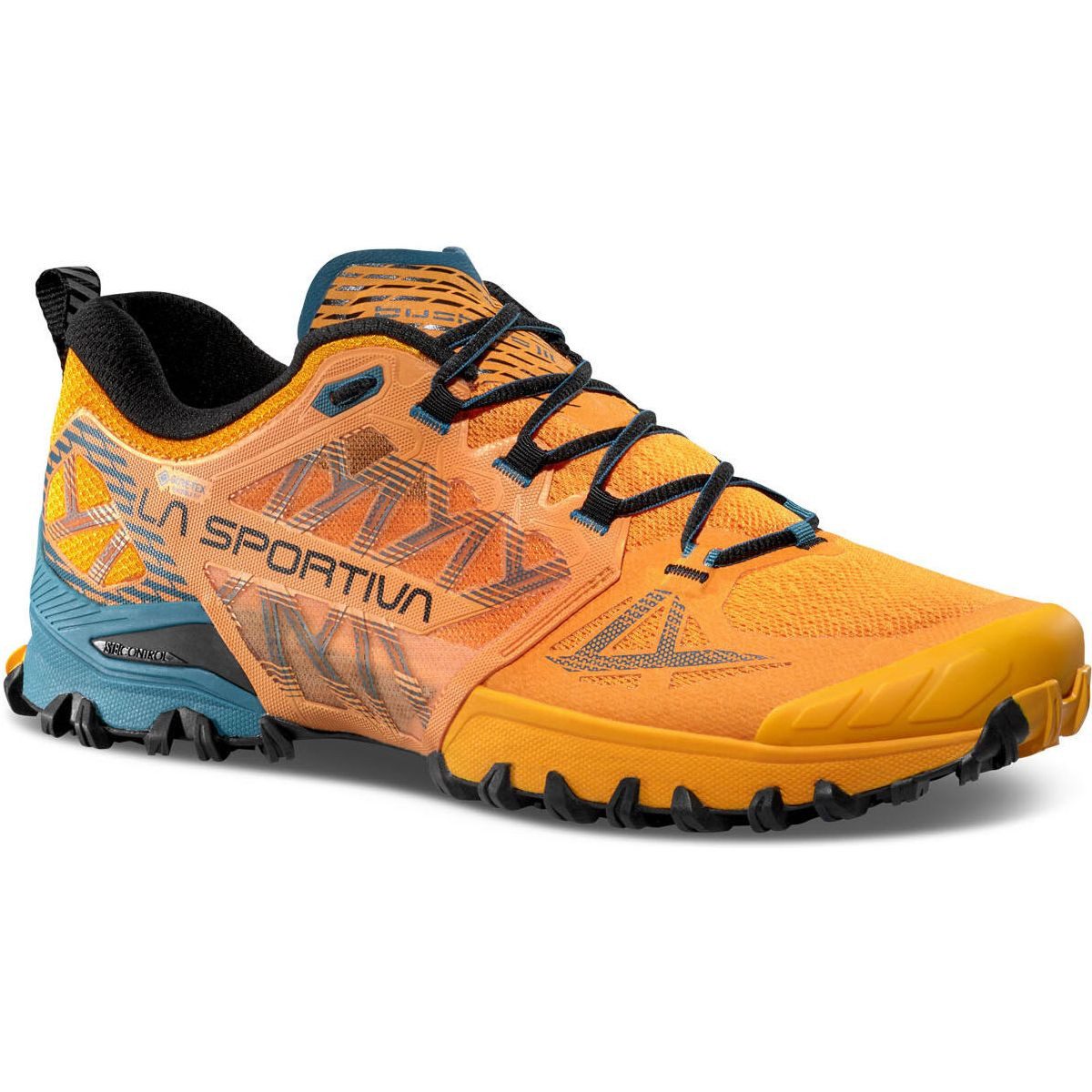 La Sportiva Bushido III GTX Outdoorschuh Wasserdichte Herren-Schuhe für Speed Hiking und Laufen mit perfektem