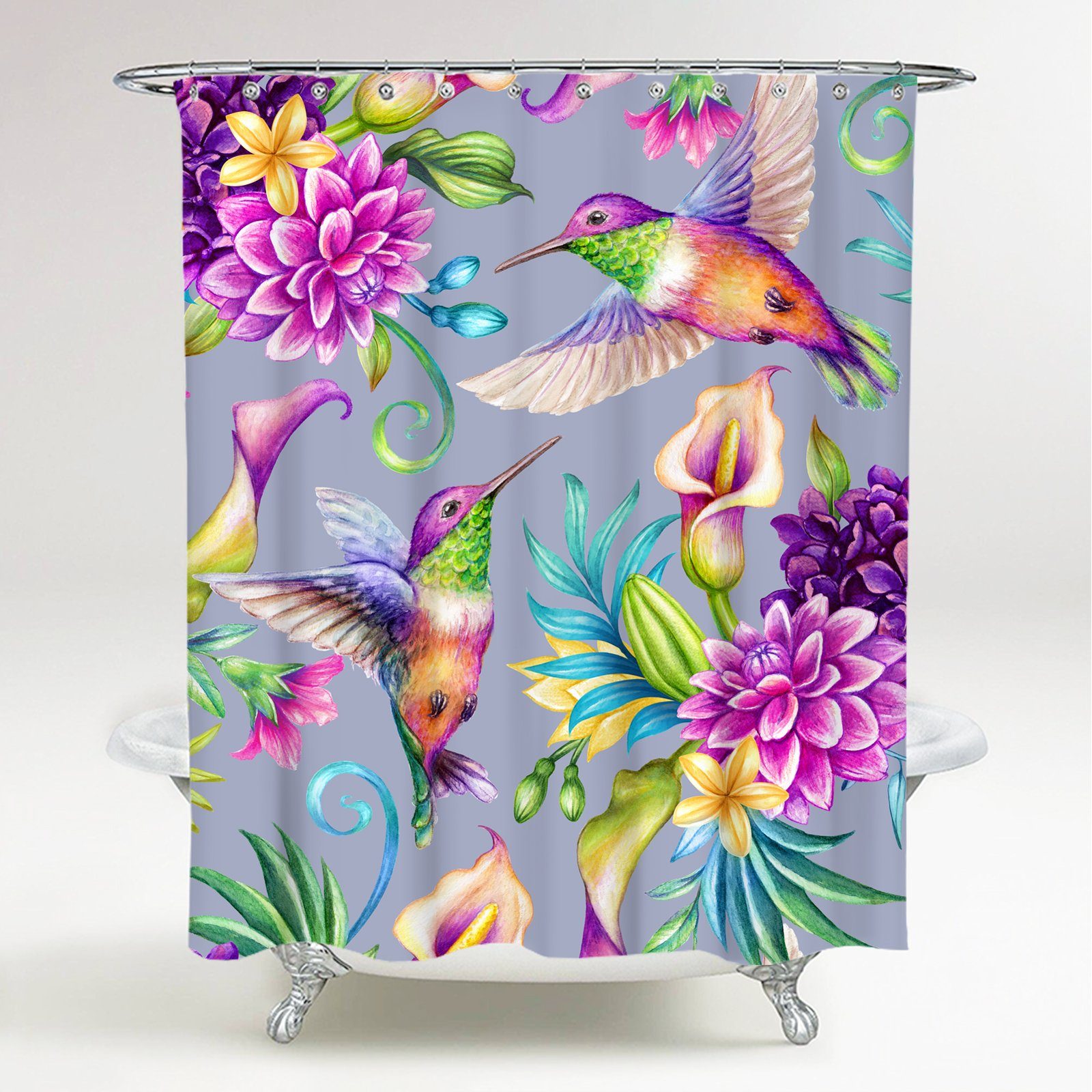 Sanilo Duschvorhang Kolibri 180 x 200 günstig online kaufen