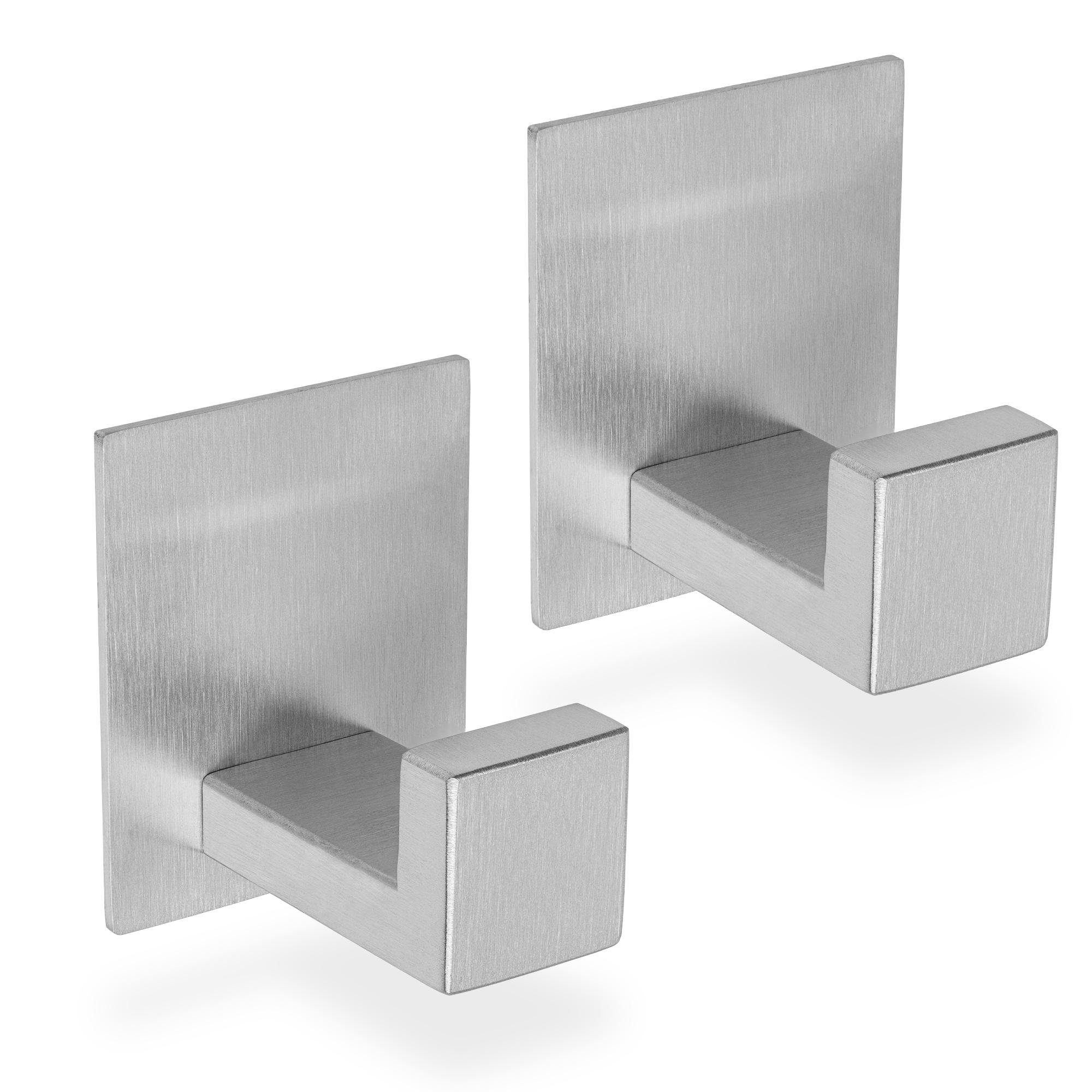 ECENCE Handtuchhalter 2x Handtuchhaken ohne Bohren selbstklebend günstig online kaufen