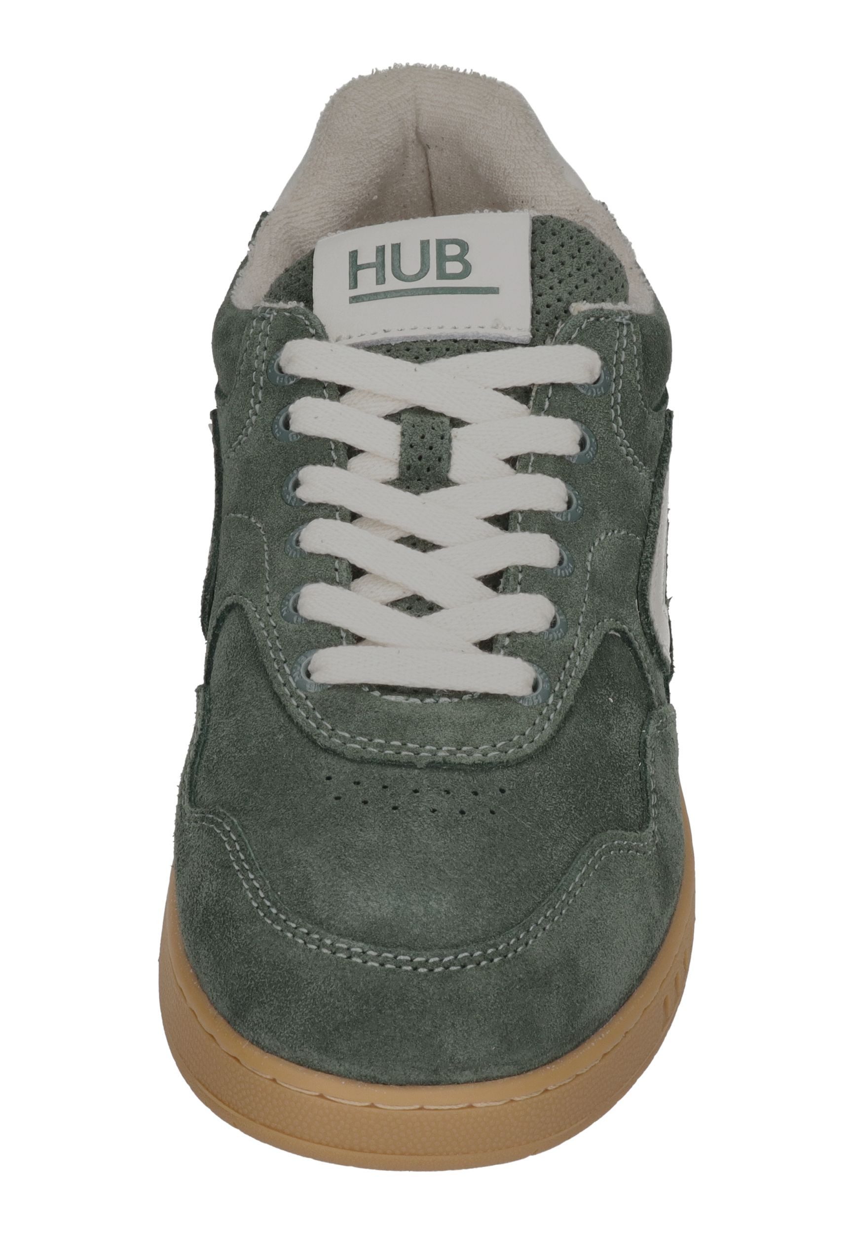 HUB VANCOUVER Sneaker Sage Green Off White Gum