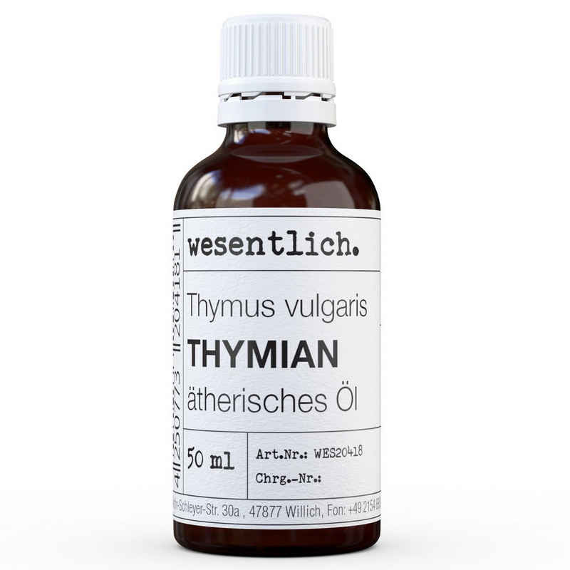 wesentlich. Duftlampe Thymian 50ml - ätherisches Öl