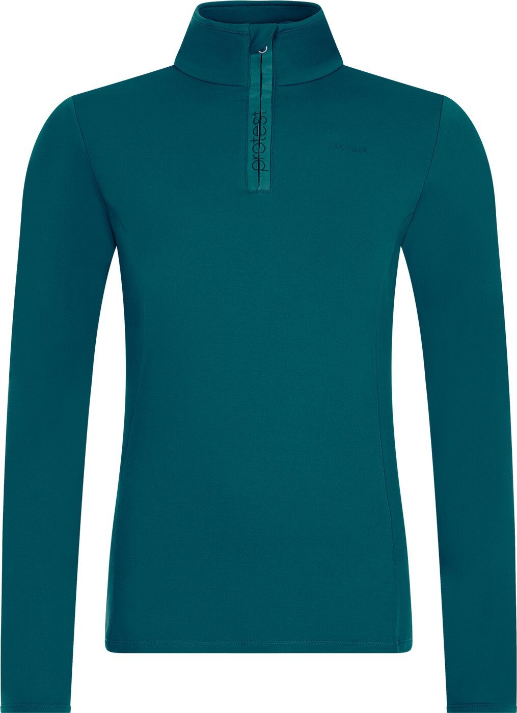Protest Fleecepullover REFABRIZ 1/4 zip top Rainstorm Blue