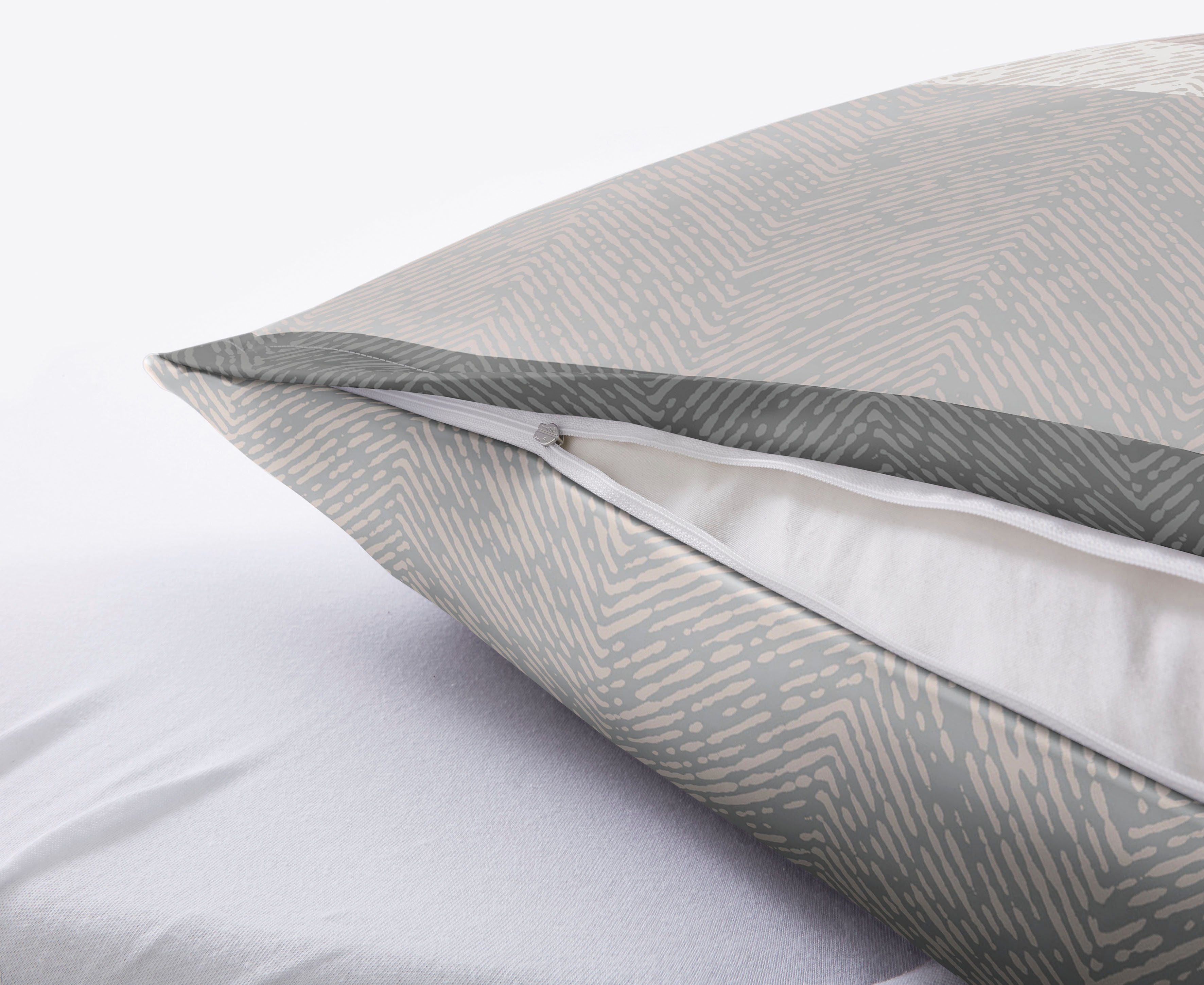 Kleine Wolke Wendebettwäsche Gwen, Mako-Satin, 2 teilig, mit Streifen