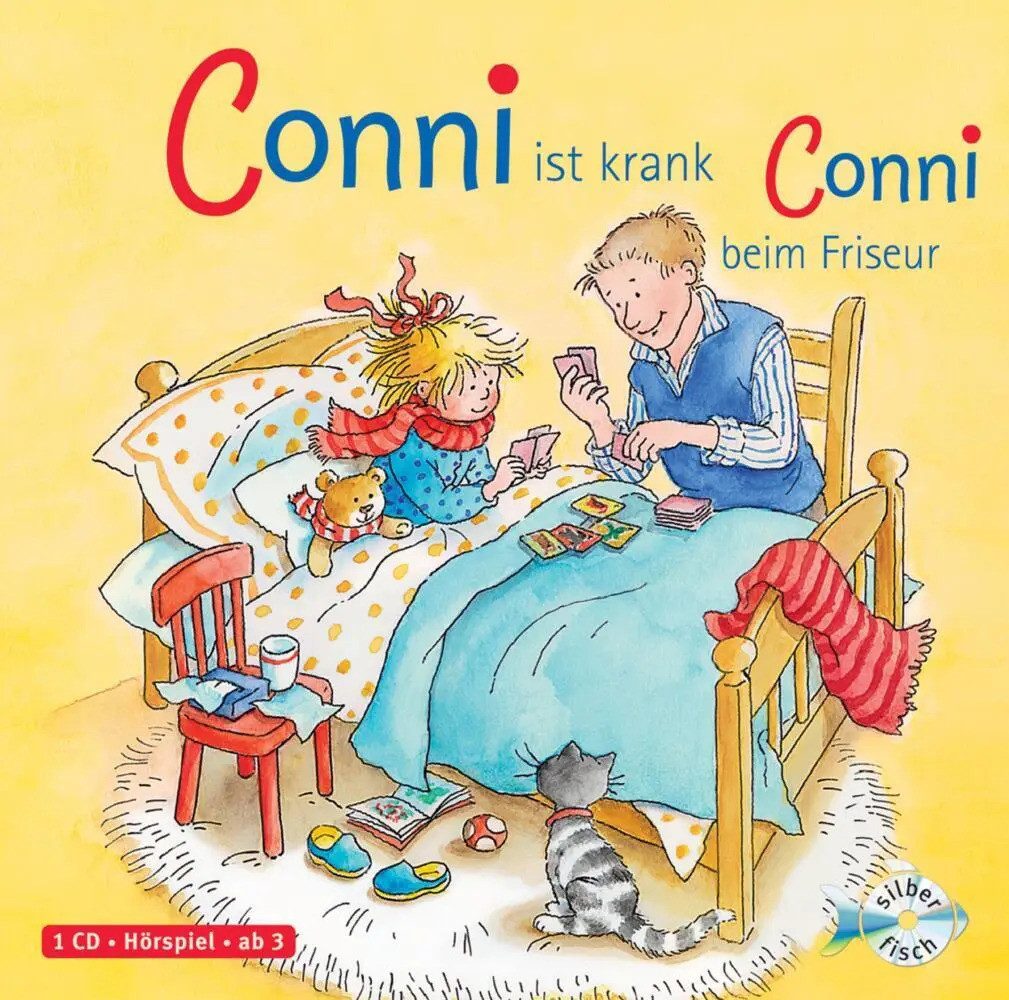Hörspiel Conni ist krank / Conni beim Frisör, 1 Audio-CD