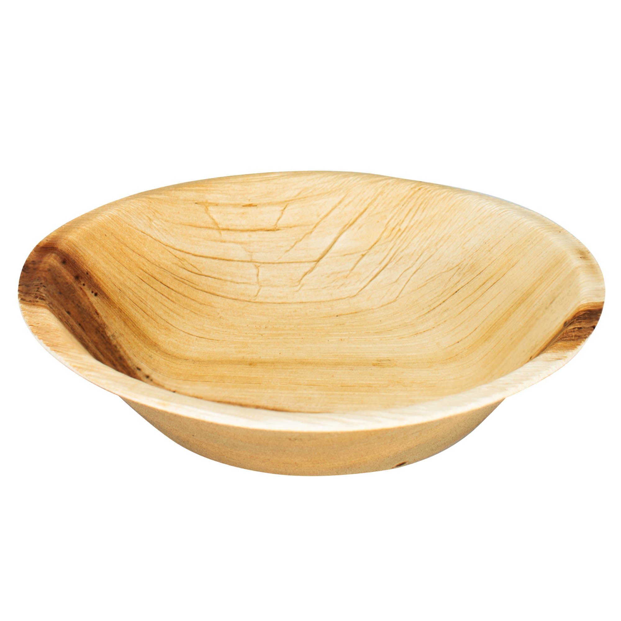 Einwegschale Palmblatt Schale / Schüssel rund Ø 16,5 cm
