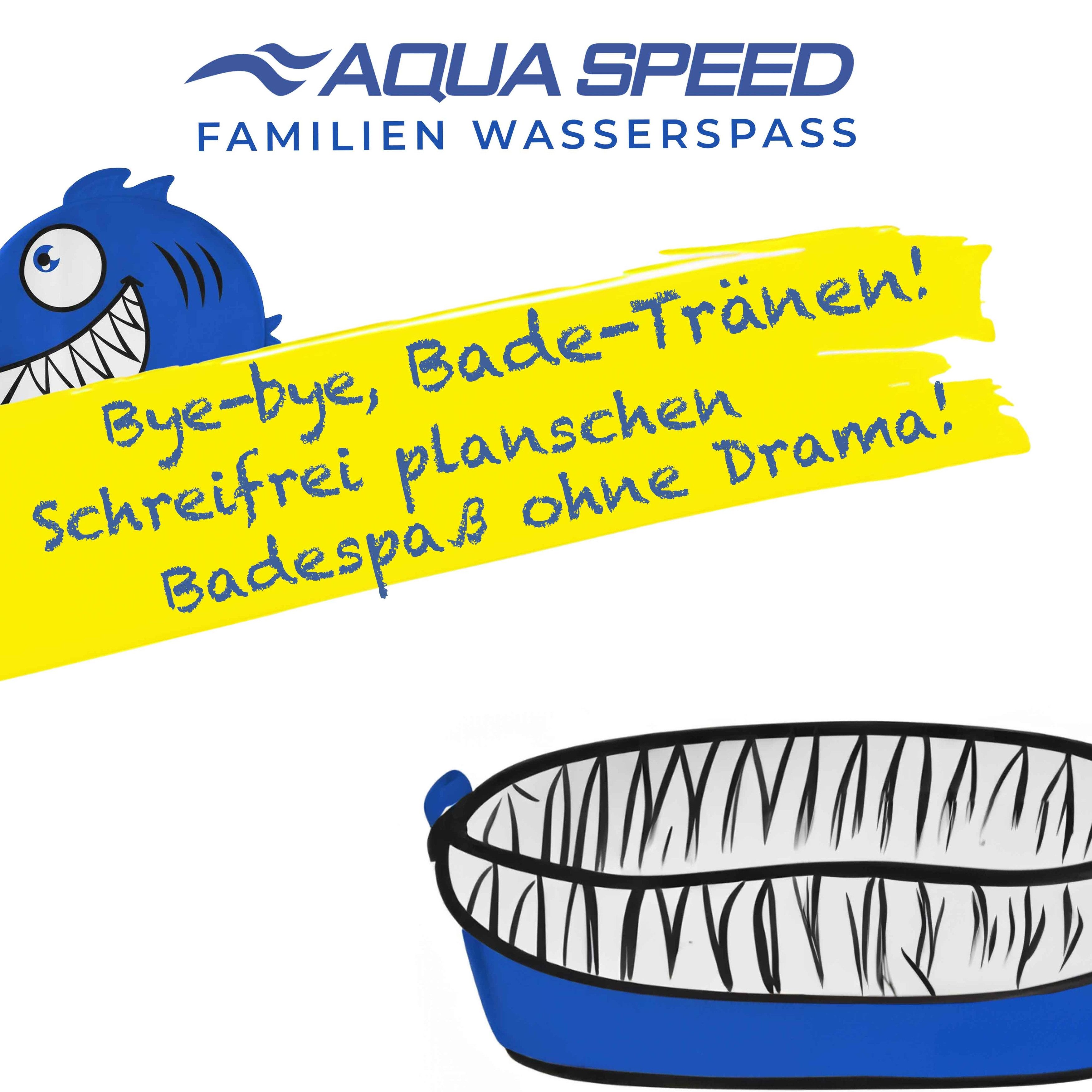 Aqua Speed Badekappe Lustige Kinder-Badehaube 3D-Schwimmhaube mit Flossen & Spaß (Perfekter Sitz & flexibles Silikon – Komfort für kleine Schwimmer), Silikonmaterial – dehnbar, langlebig & sanft zur empfindlichen Haut