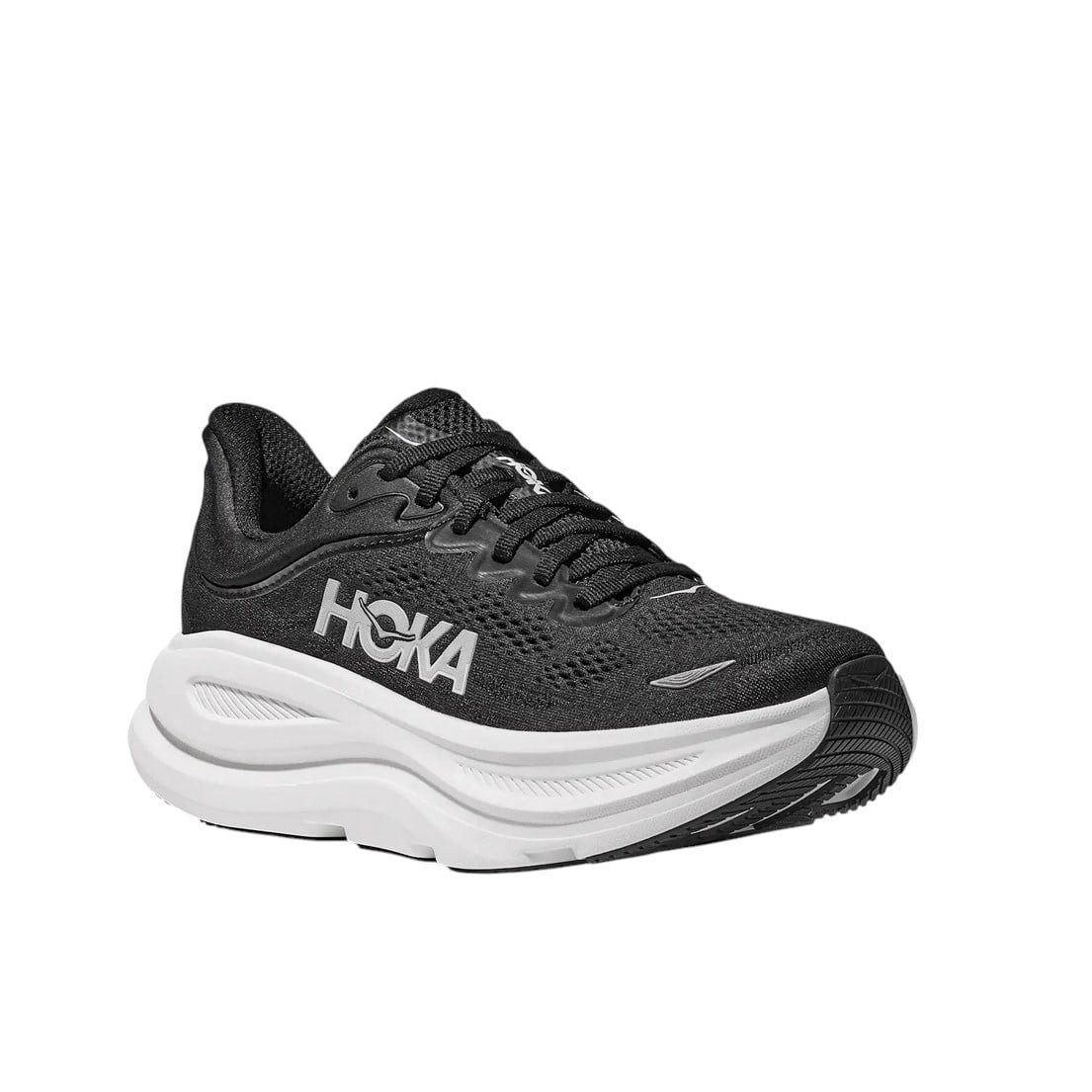 Hoka One One Bondi 9 (Dämpfung) schwarz/weiss Herren Laufschuh