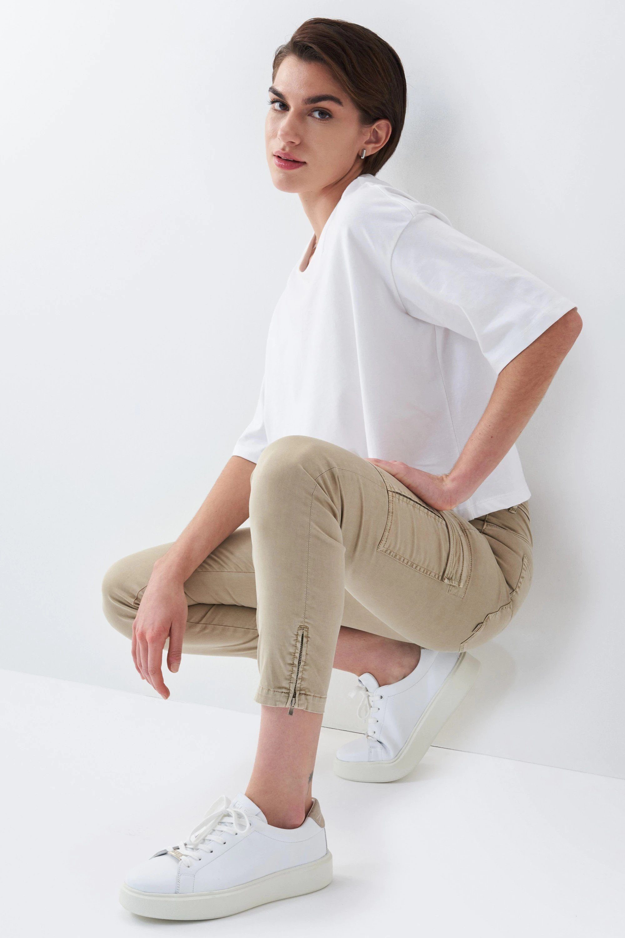 Salsa Stretch-Jeans SALSA JEANS SECRET GLAMOUR PUSH IN beige 125999.1111