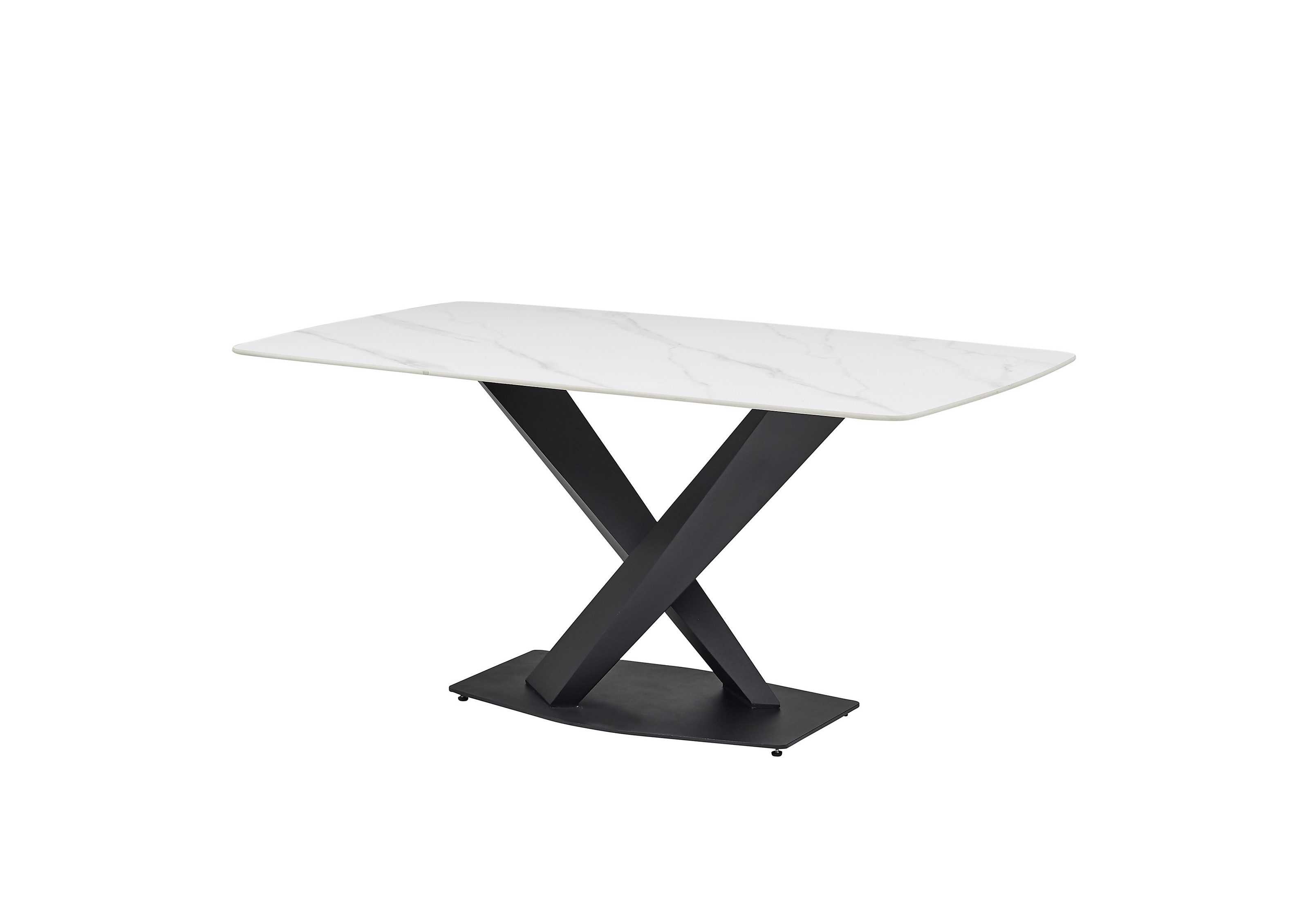 freiraum Esstisch Ventura, in weiß, Keramik - 180x75x90cm (BxHxT)