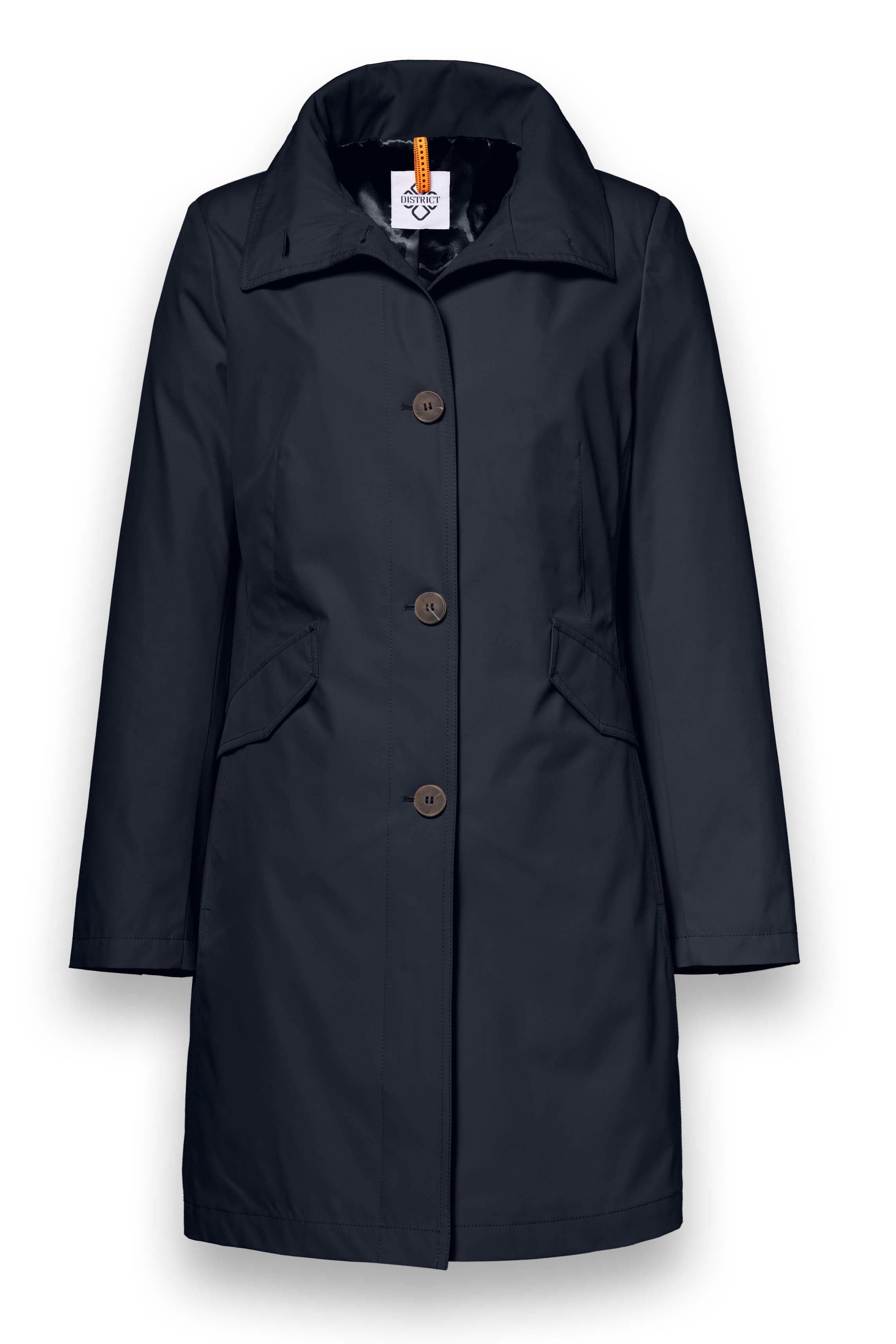 District Funktionsjacke Übergangsjacke (Parka) Laguna navyblau Damen