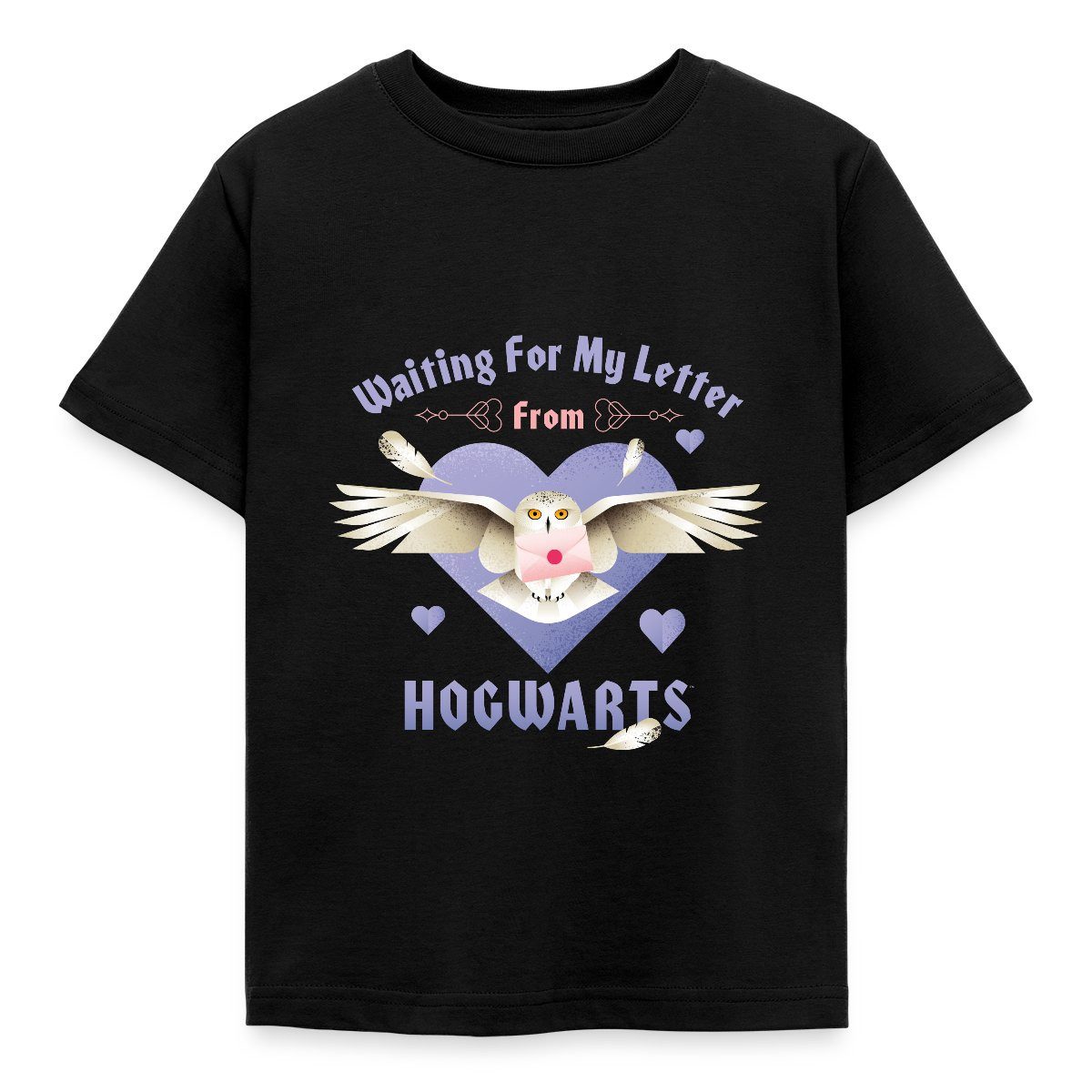 Spreadshirt T-Shirt Harry Potter Hedwig Spruch Brief Aus Hogwarts Kinder T-Shirt (1-tlg) Fällt klein aus. Wir empfehlen, eine Größe größer zu bestellen.