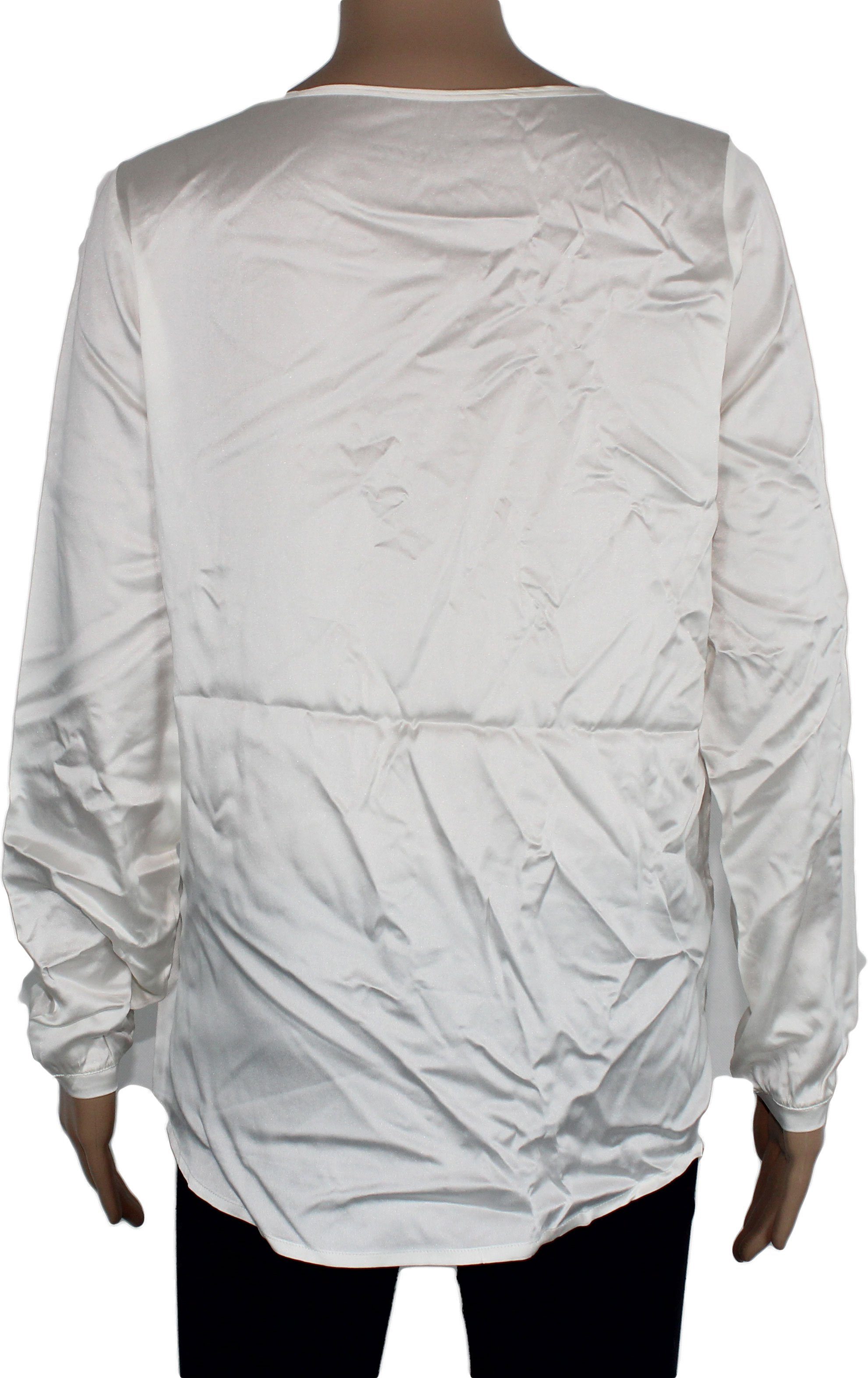 Grace Fashion Print-Shirt Jetsetter Seide,Lockerer Schnitt,Oversize,Front-Print