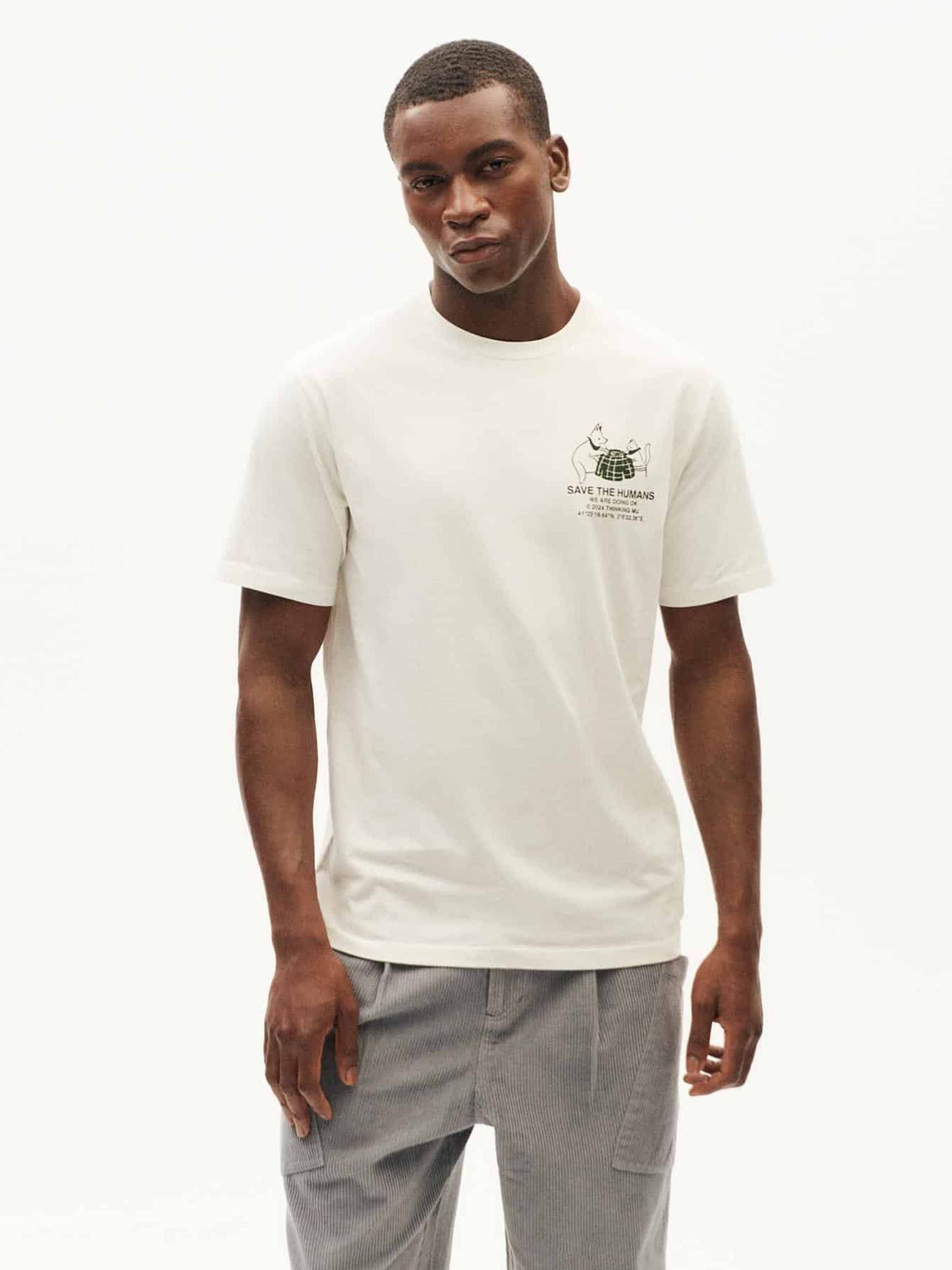 Thinking Mu T-Shirt Save The Humans Zach T-Shirt