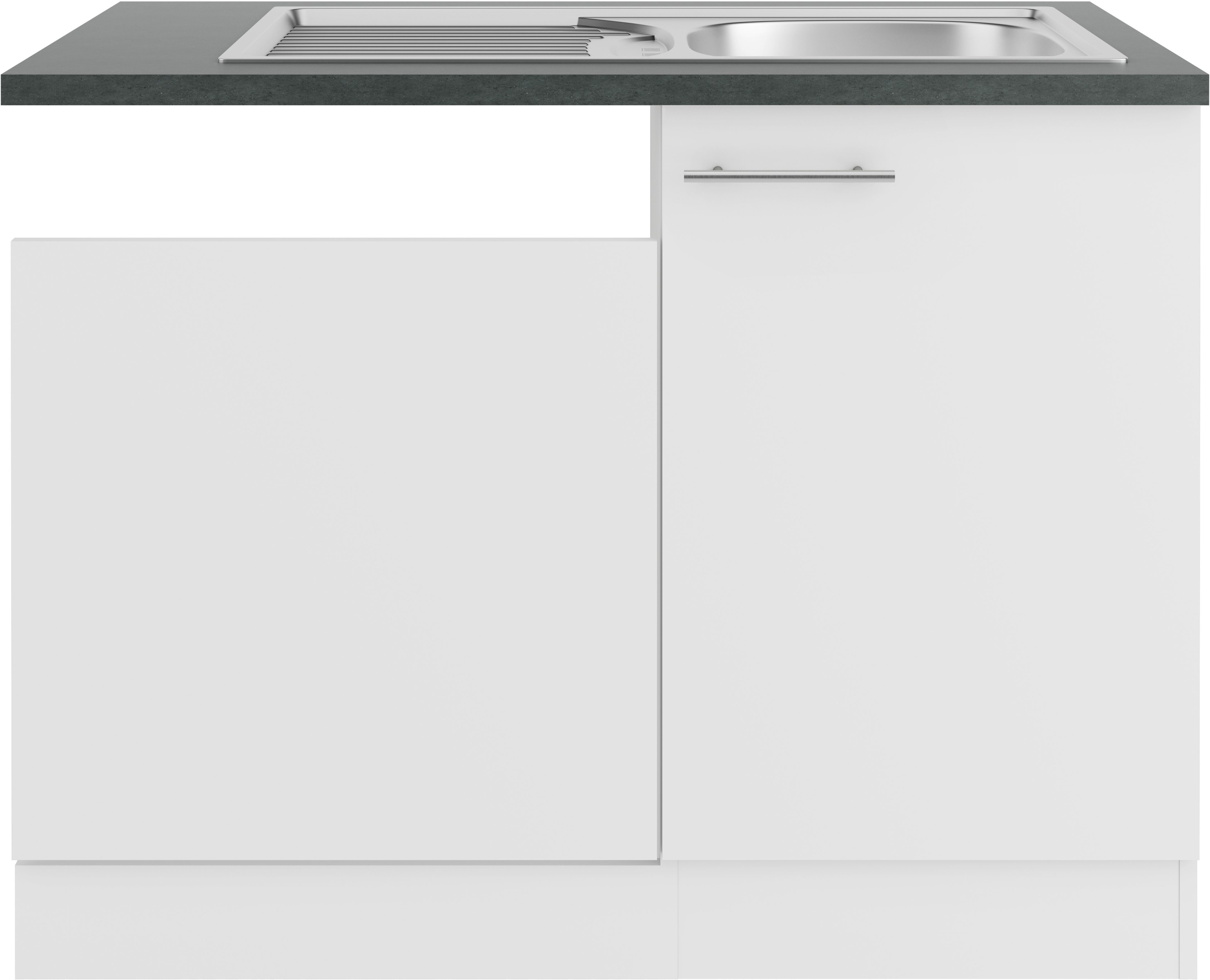 OPTIFIT Spülenschrank Bella Breite 110 cm, für teilintegrierten Geschirrspüler