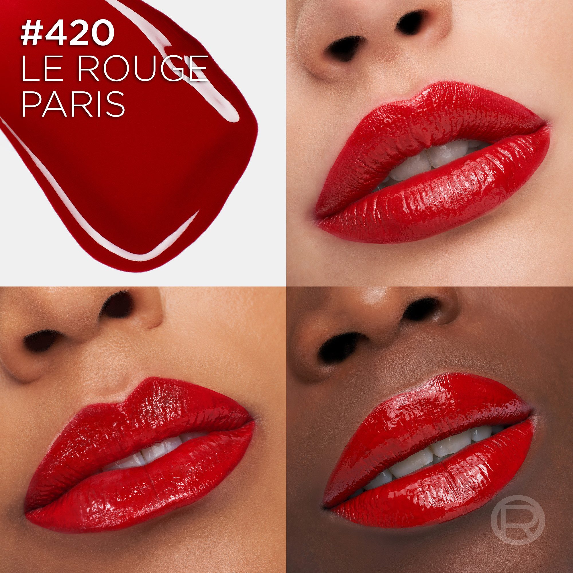 L'ORÉAL PARIS Lippenstift INFAILLIBLE LAQUE RESISTANCE 16H, mit intensiver Farbe und Glanz, bis zu 16 Stunden Halt